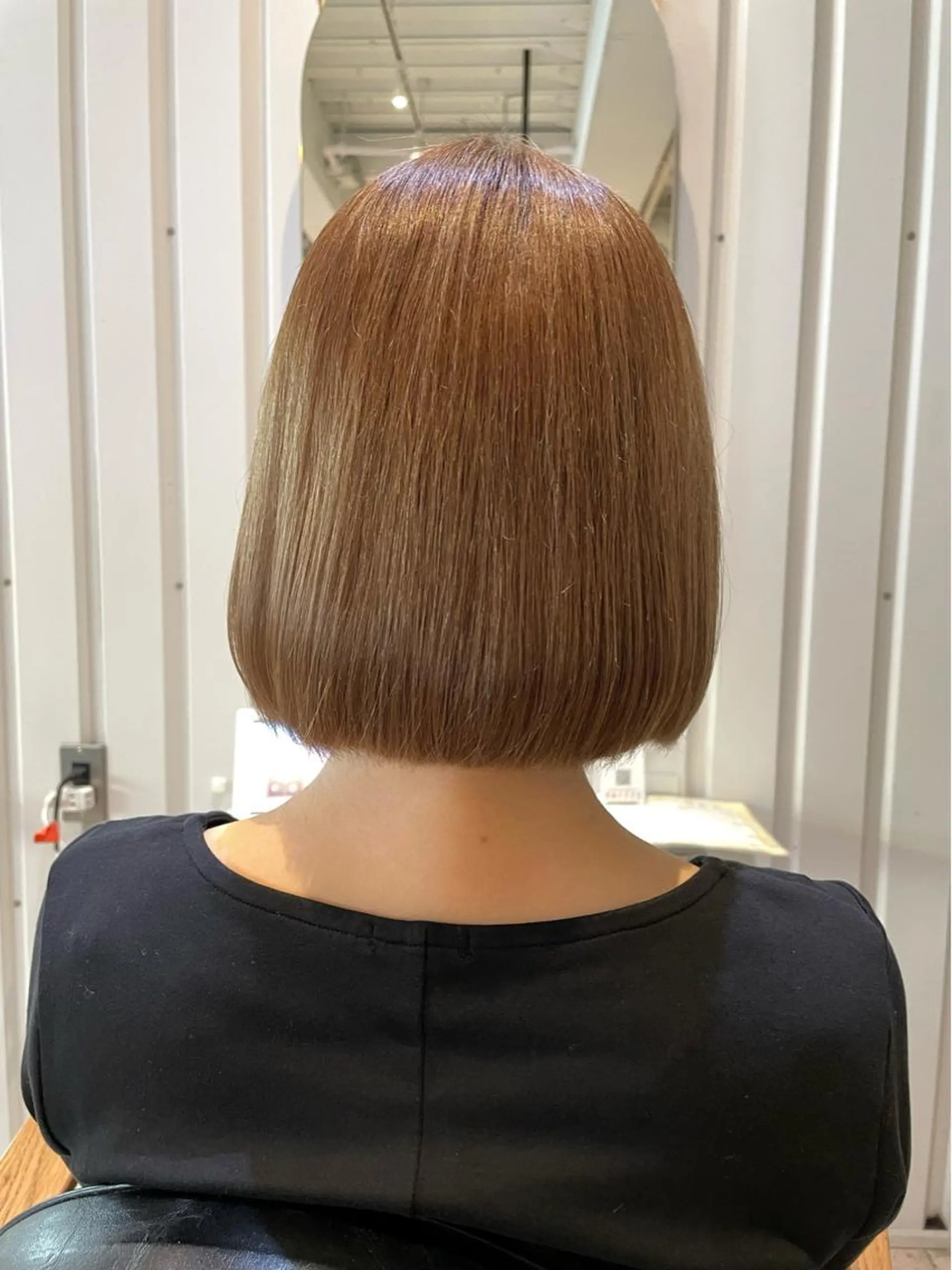 ショート カット ヘアカラー 💘韓国レイヤー上 品カラーruru💘のヘアスタイル