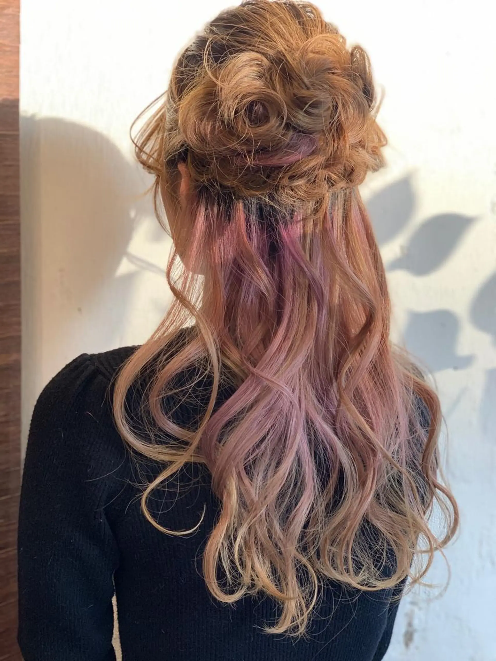 ヘアアレンジ 艶カラー｜透明感 カラー｜レイヤーのヘアスタイル