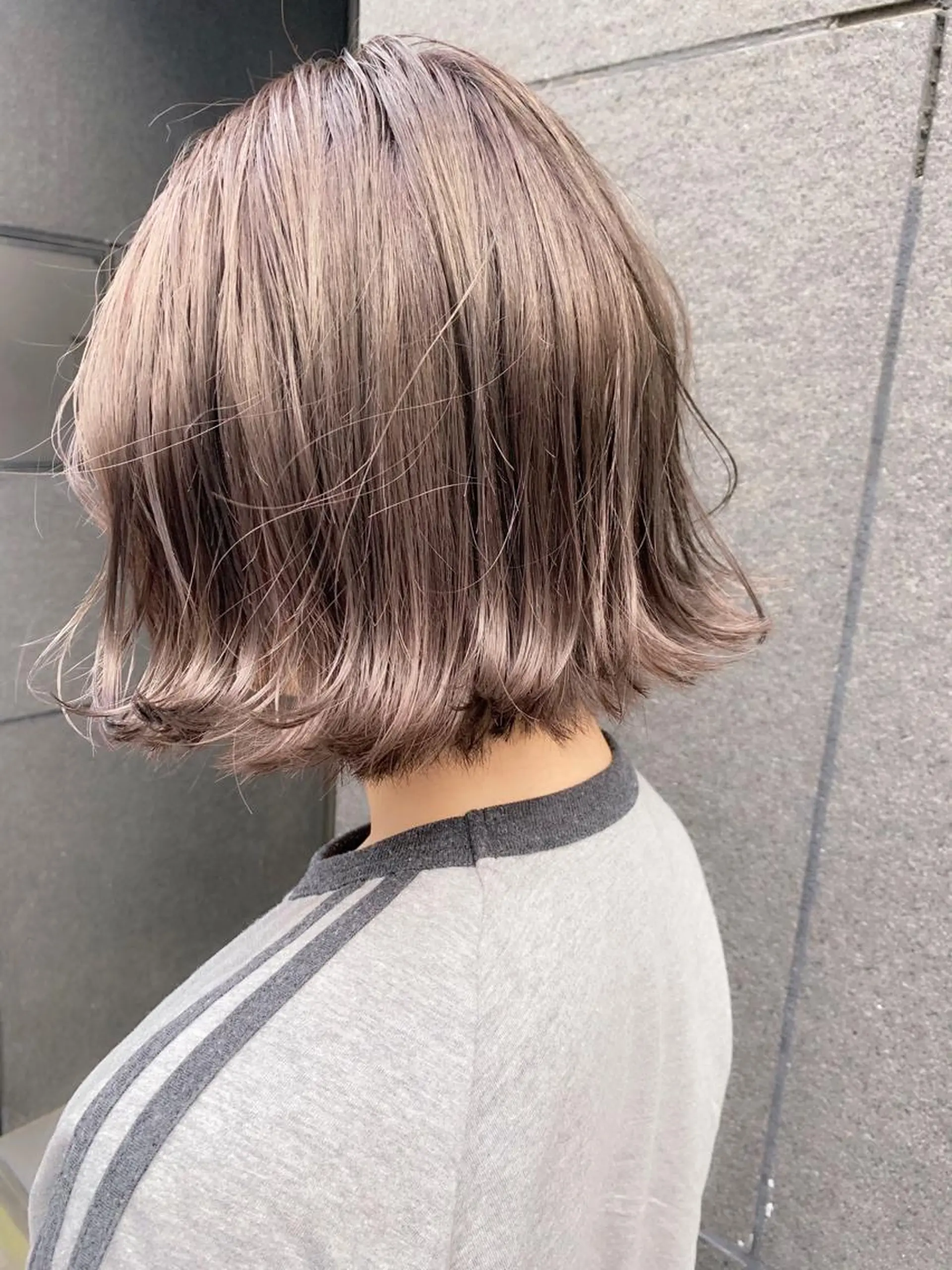 ショート カラー 透明感カラー カット ヘアカラー トリートメント tension 【テンション】のヘアスタイル