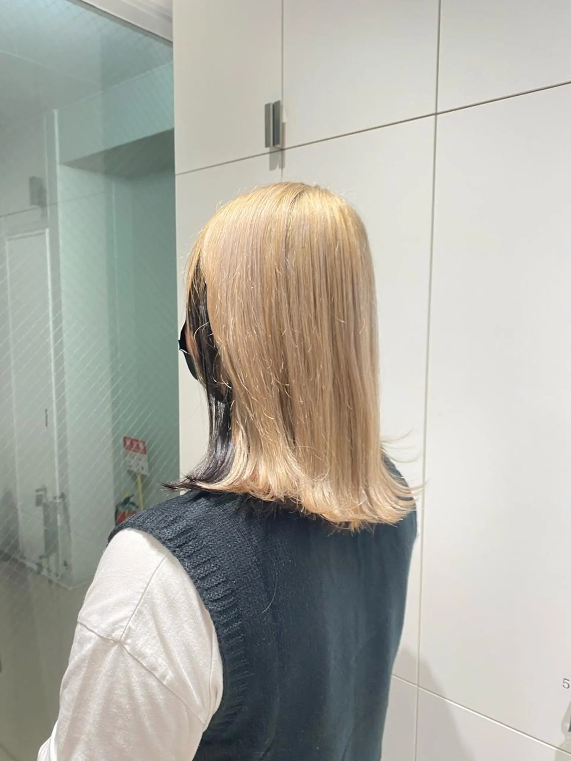 ミディアム カラー ナチュラル/韓国💎 haruka 💎のヘアスタイル