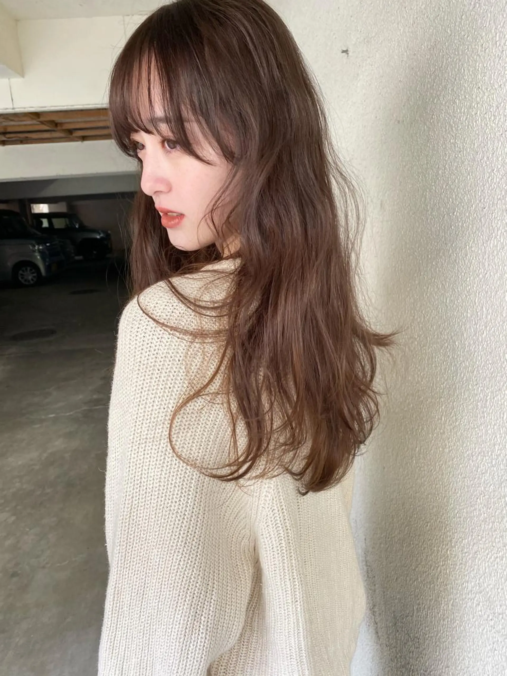 ロング カラー Pia ツボイ ケイタのヘアスタイル