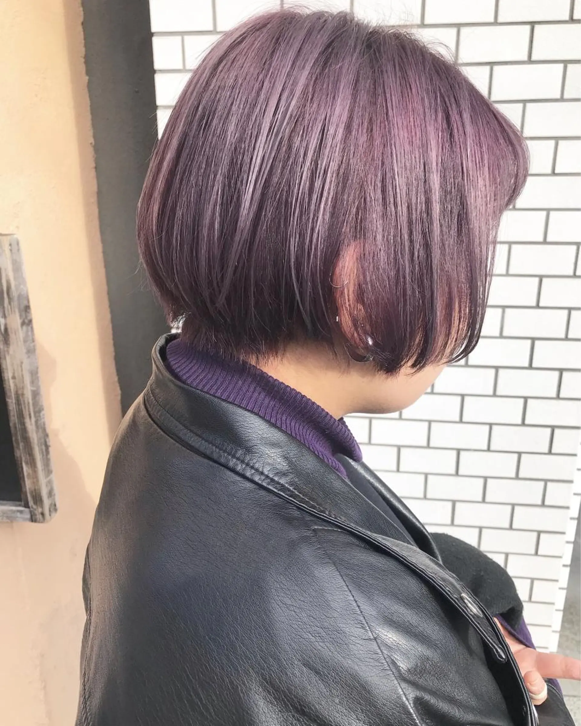ショート カラー 🧡色落ちまで2度綺 麗なカラー🧡ヨシキのヘアスタイル