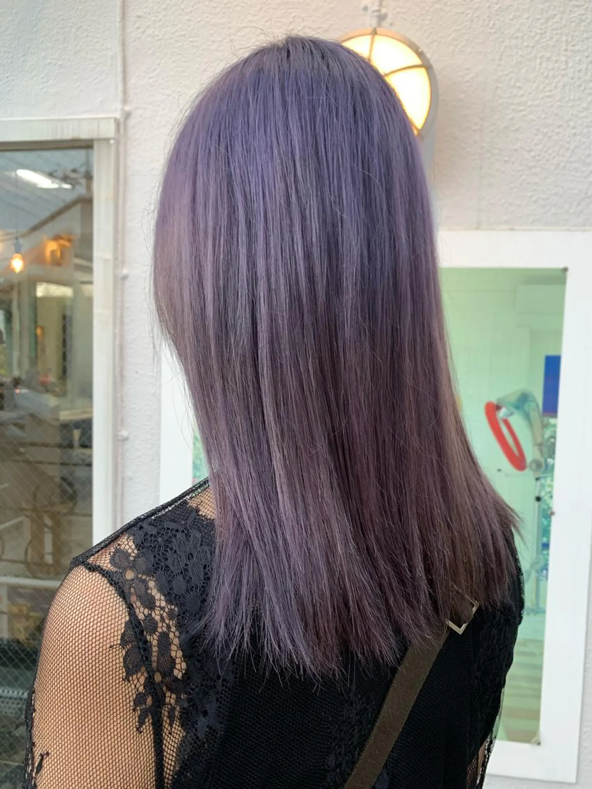 ロング カラー 平 ちひろのヘアスタイル