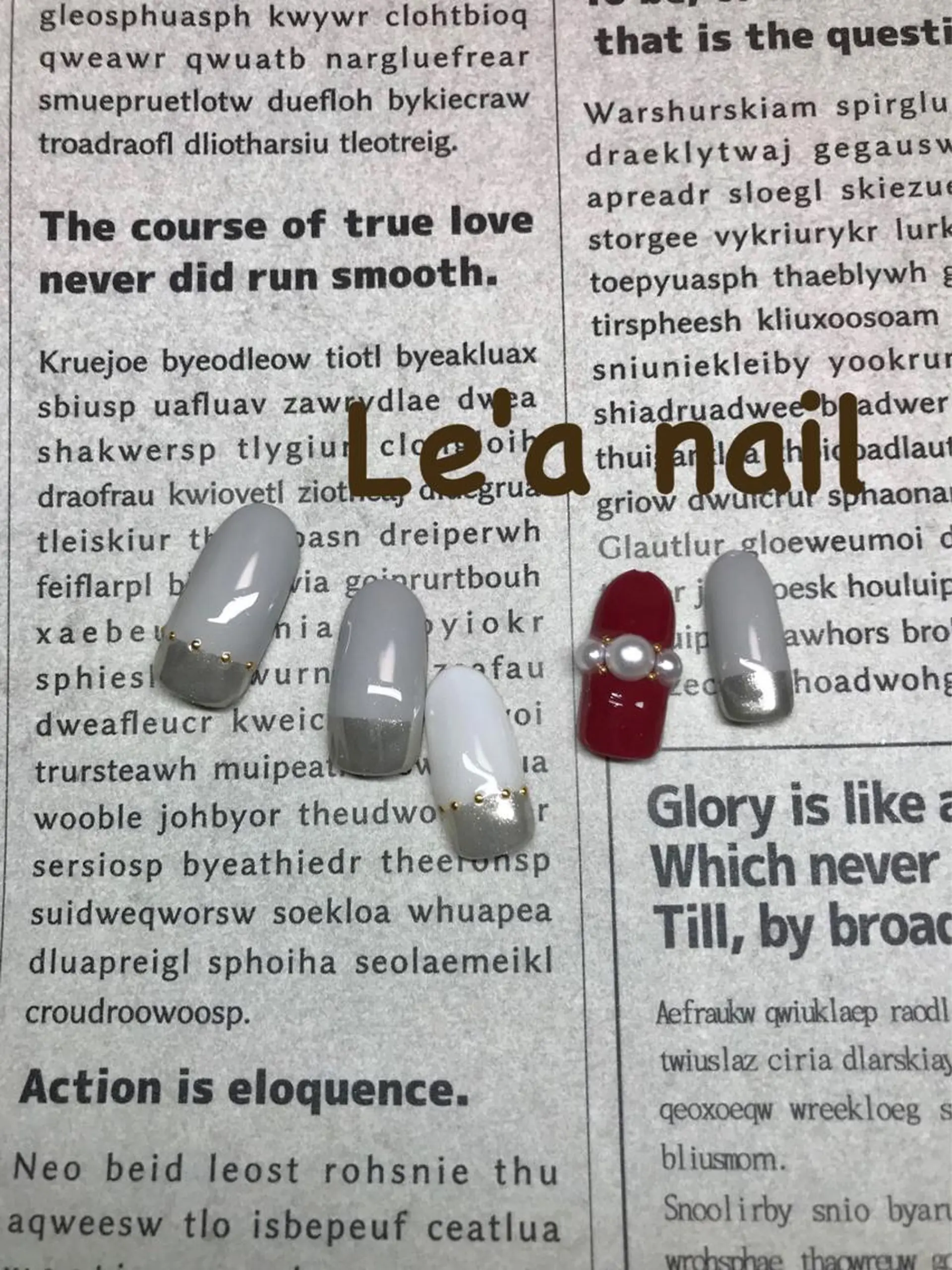 ネイル 'mm所属・'mm  (ミリ) ＭＡＮＡＭＩのネイルデザイン