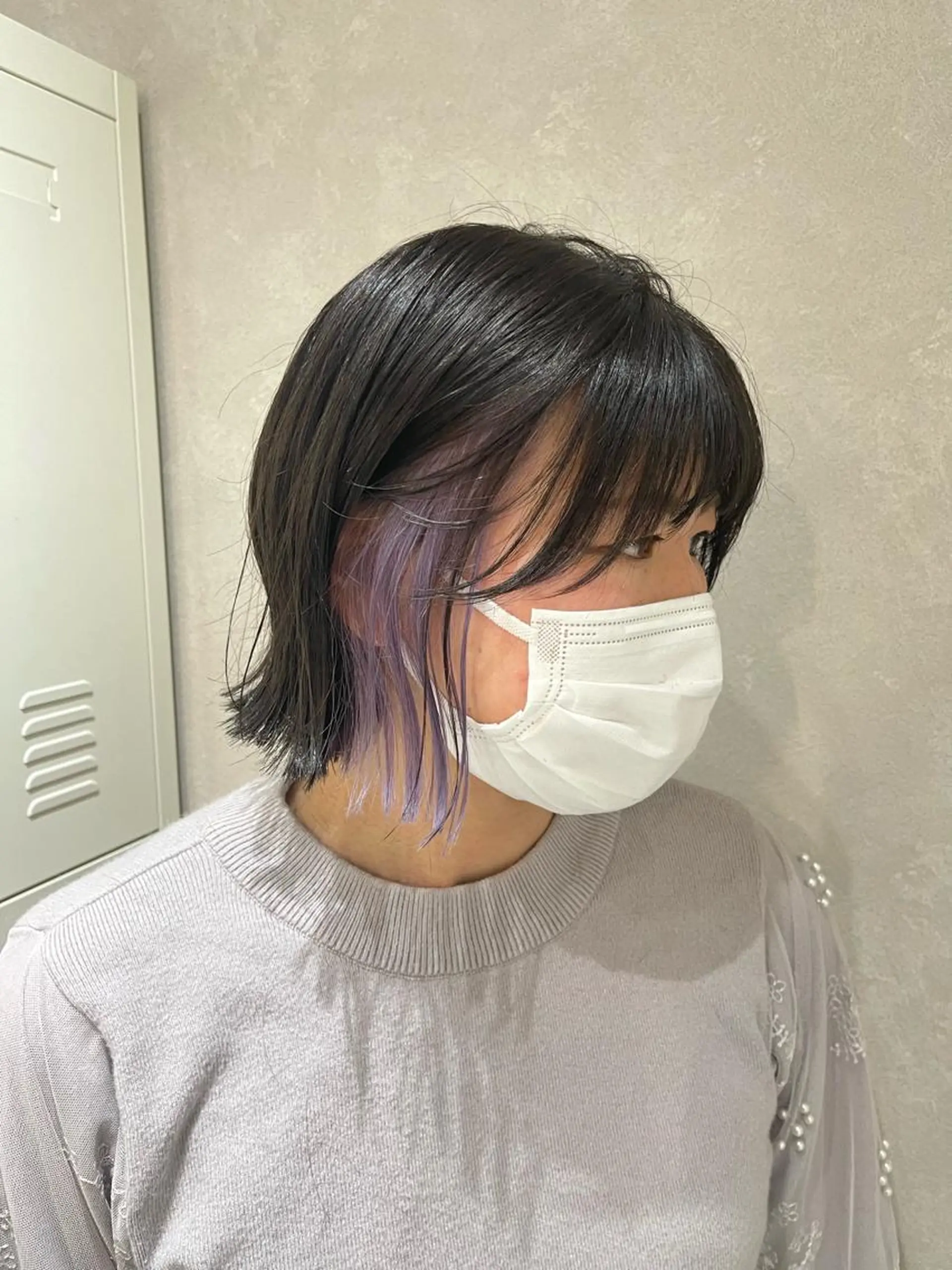 ショート カラー ヘアカラー 早瀬裕之 パーマのヘアスタイル