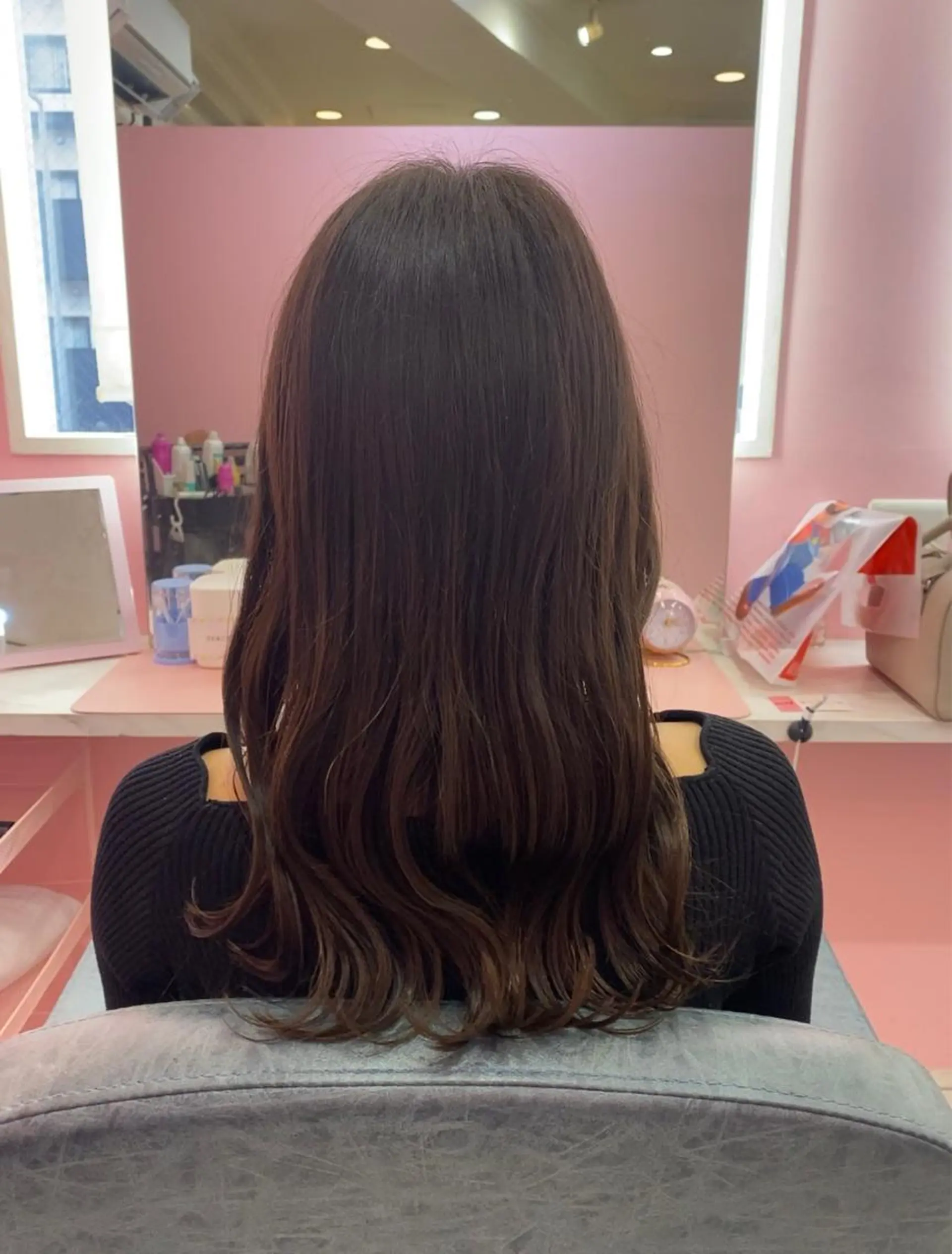 ロング momoka モデル募集のヘアスタイル