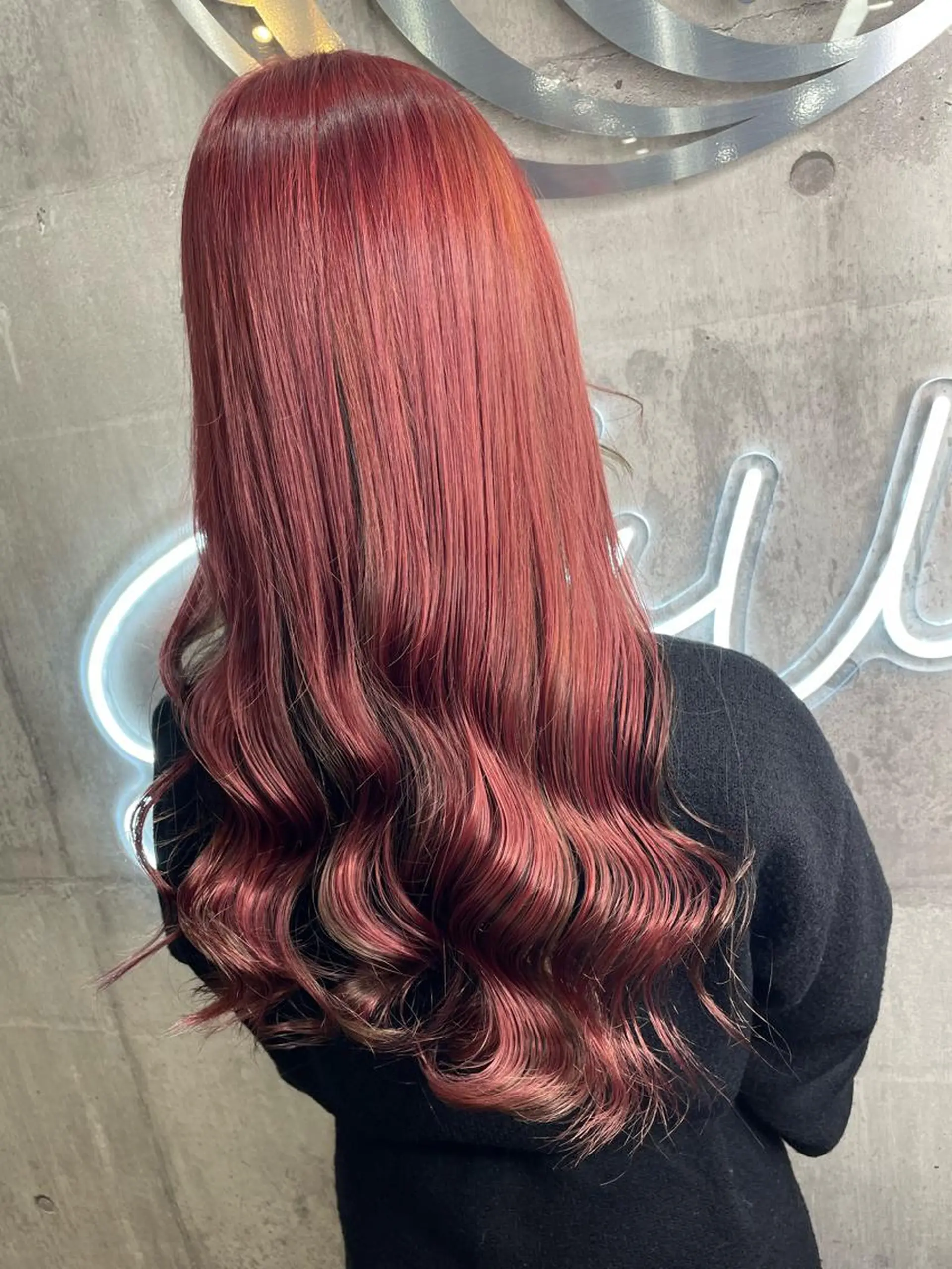 ロング ヘアカラー 北千住10分 肥高　壮汰のヘアスタイル
