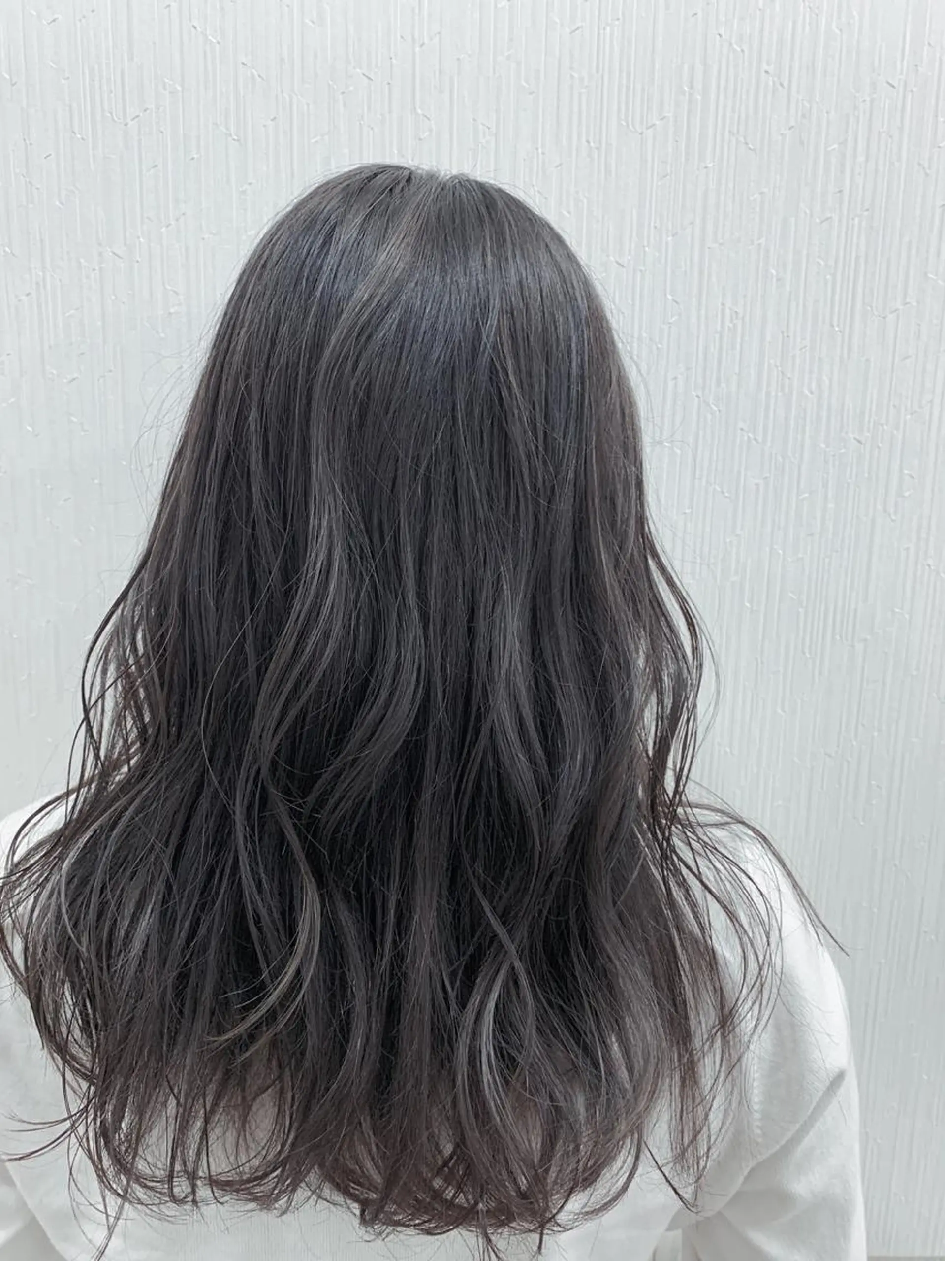 セミロング カラー レイヤーカットモデル 募集/藤原一真のヘアスタイル