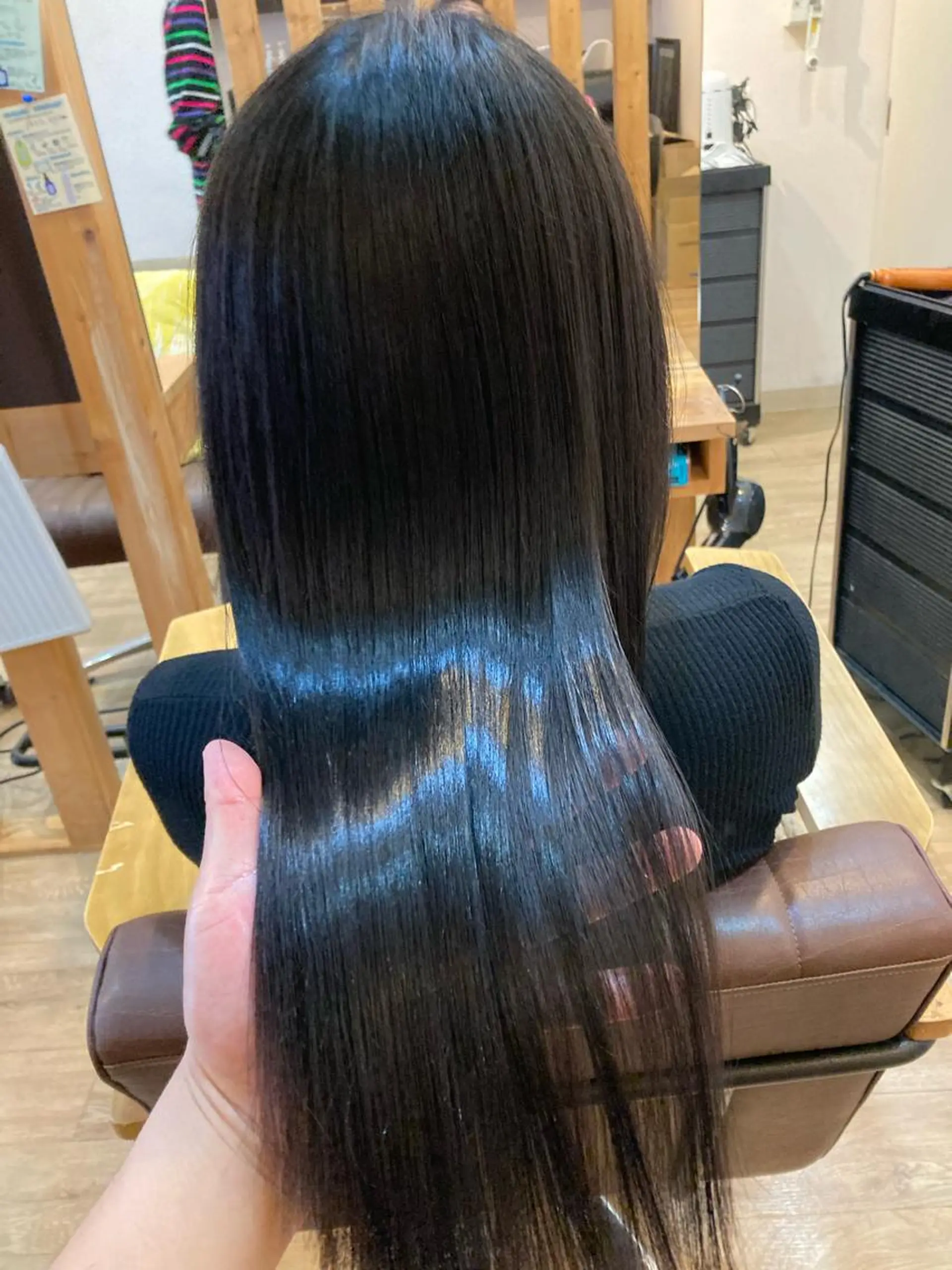 ロング 京増 信吾のヘアスタイル