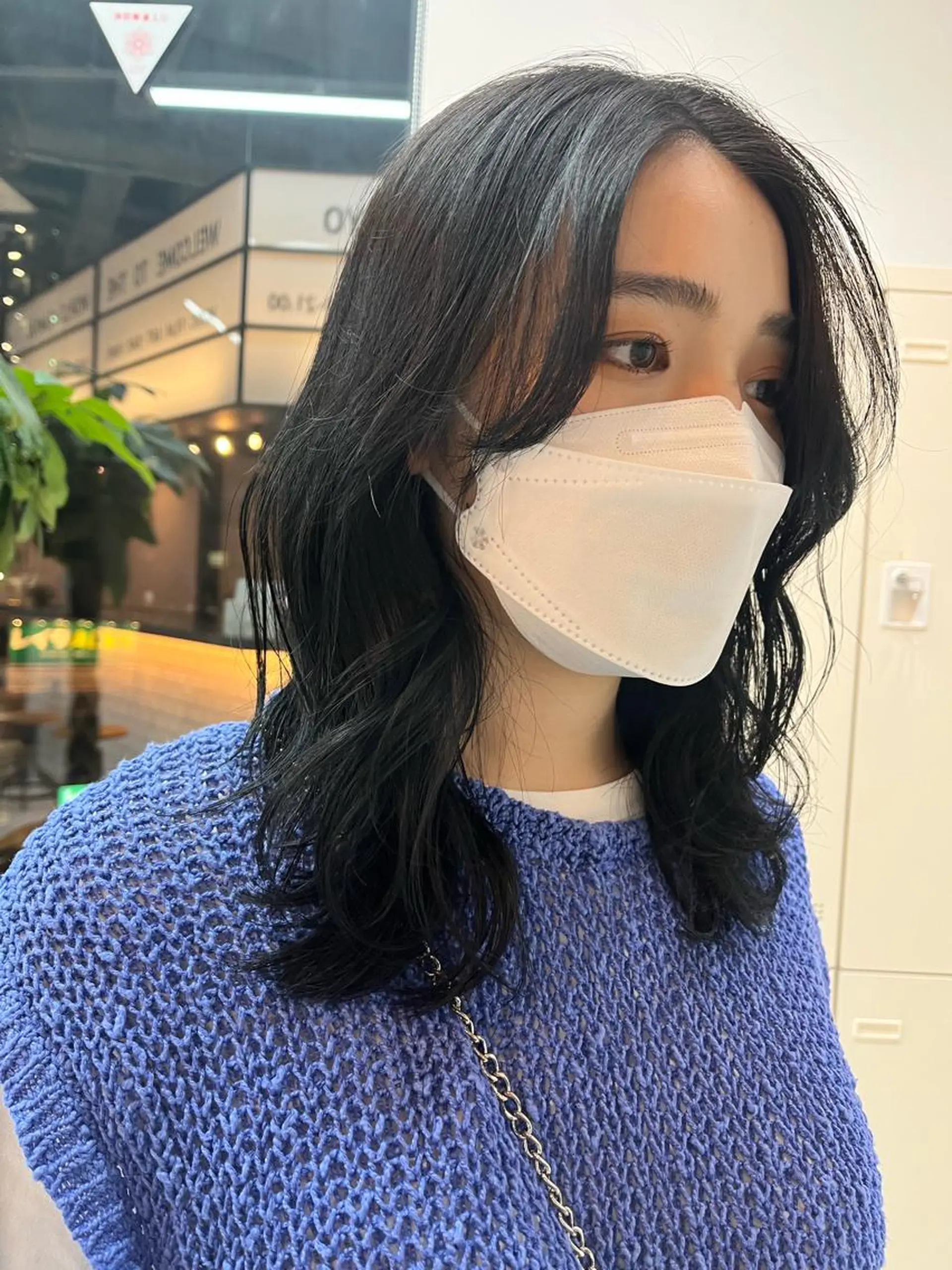 セミロング カラー ヘアカラー トリートメント ヘアセット タカノ ノゾミのヘアスタイル
