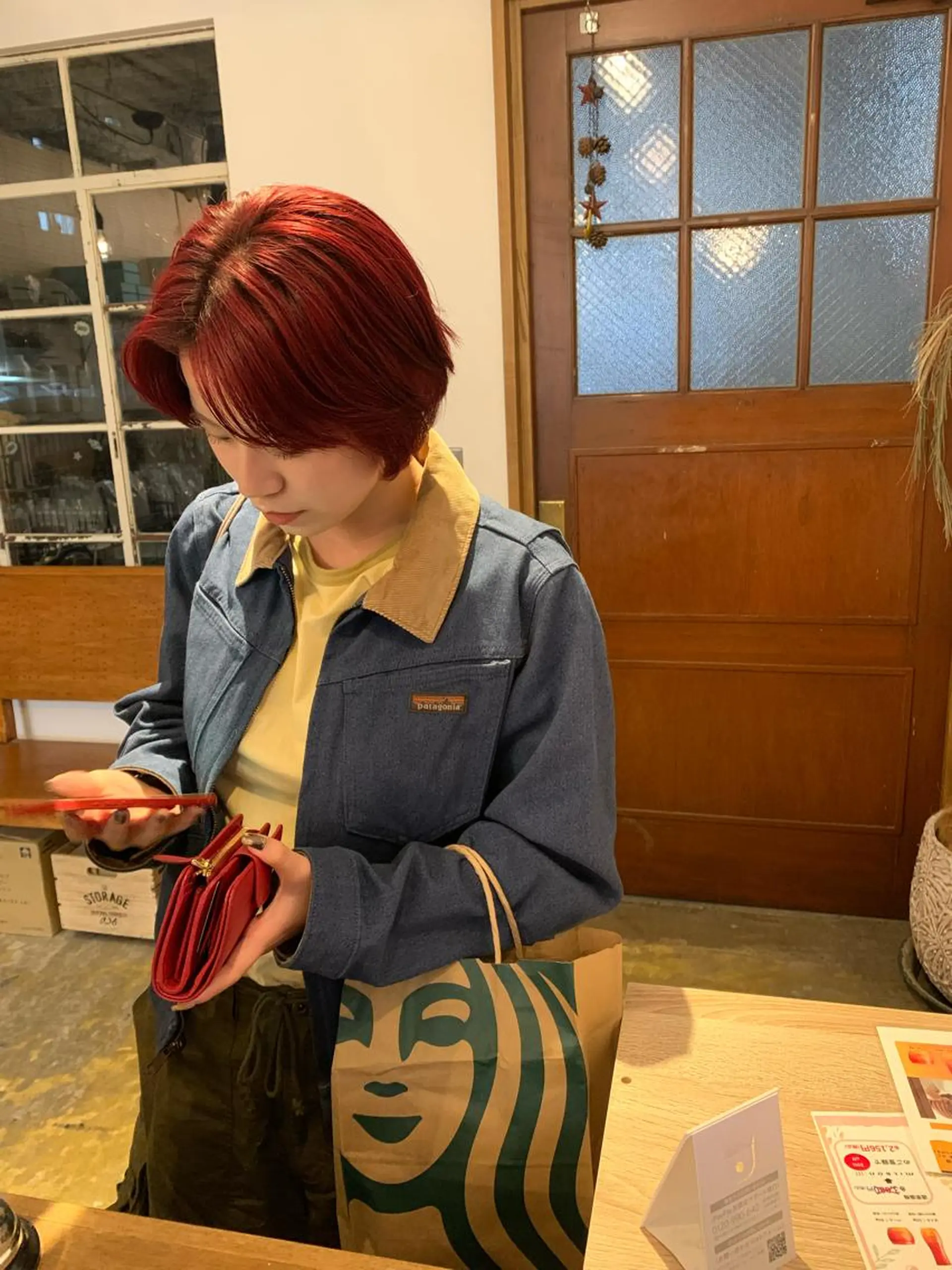 カラー Rosso獨協大学前 YUNAのヘアスタイル