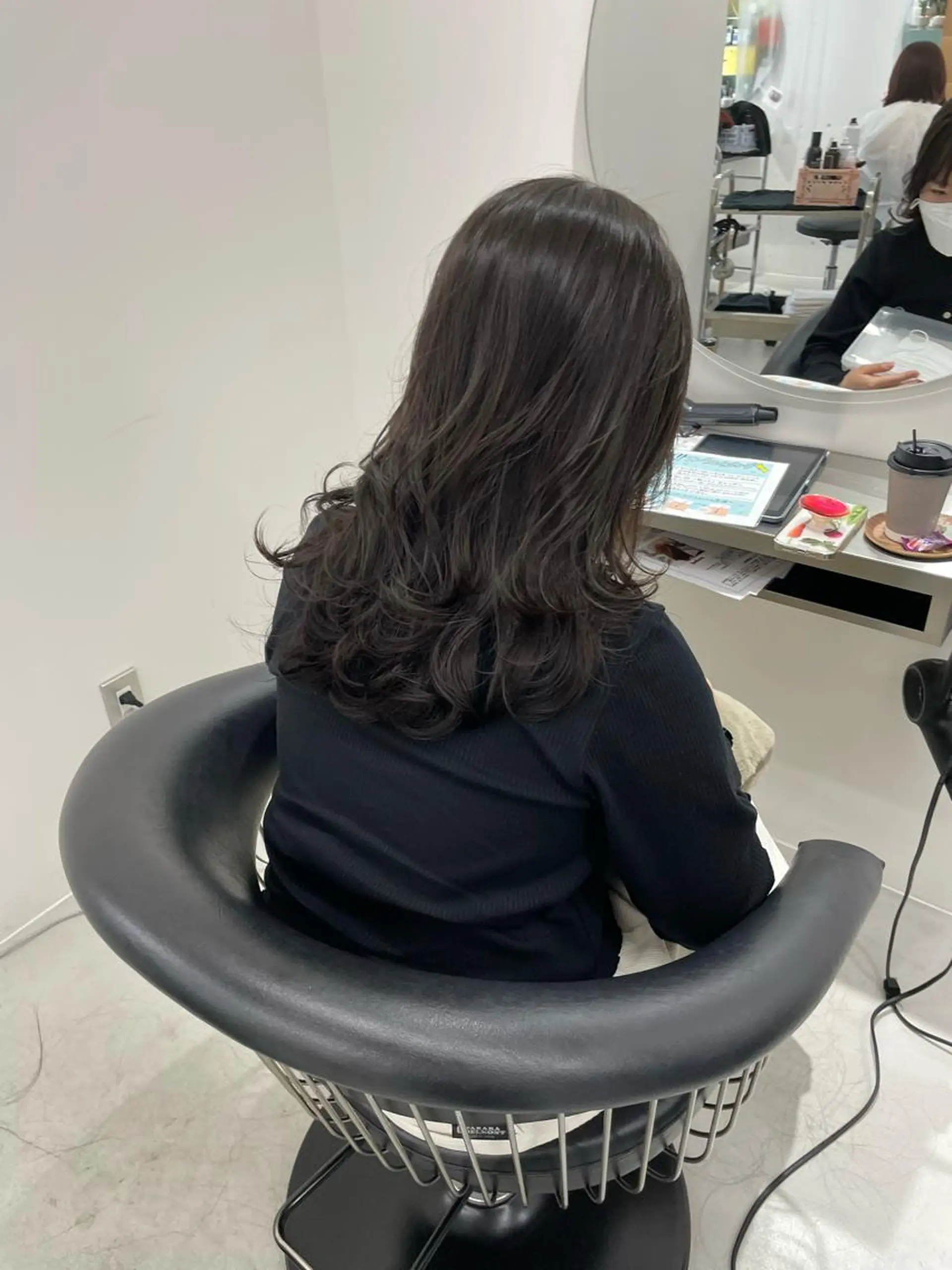 セミロング 千原 海颯のヘアスタイル