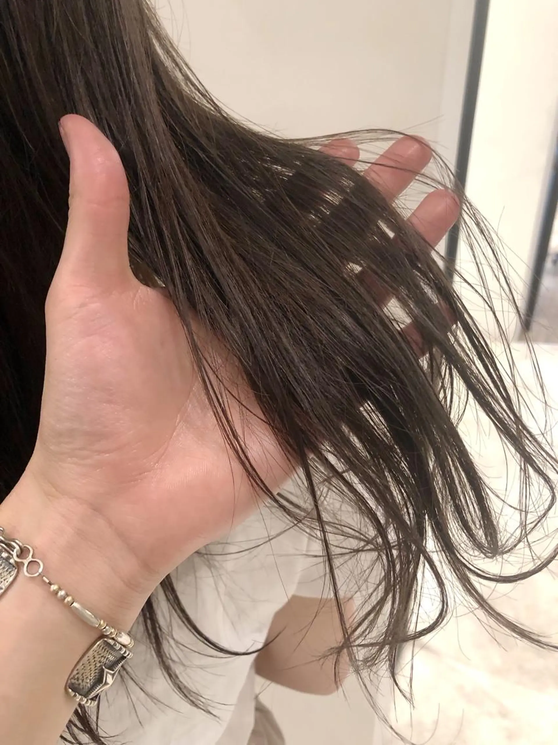 ミディアム 韓国ヘア 店長NEGIのヘアスタイル