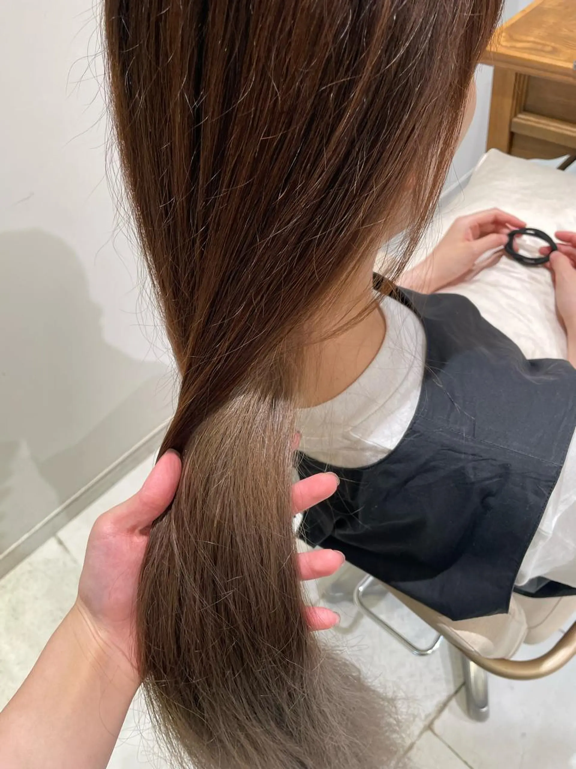 ロング カラー Sana 🦢のヘアスタイル