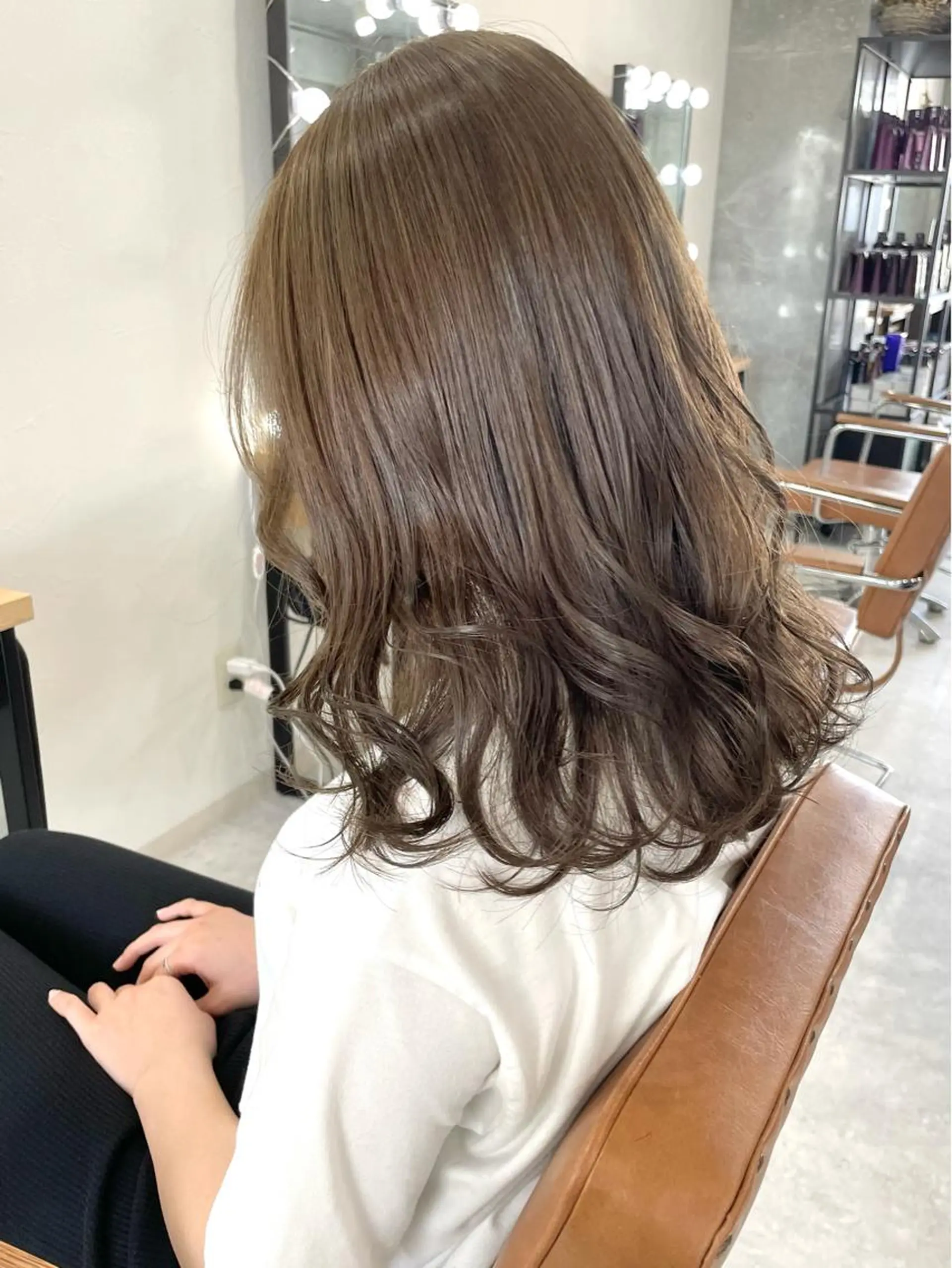 セミロング カラー メンズ似合わせ🪞 副店長 kotoriのヘアスタイル