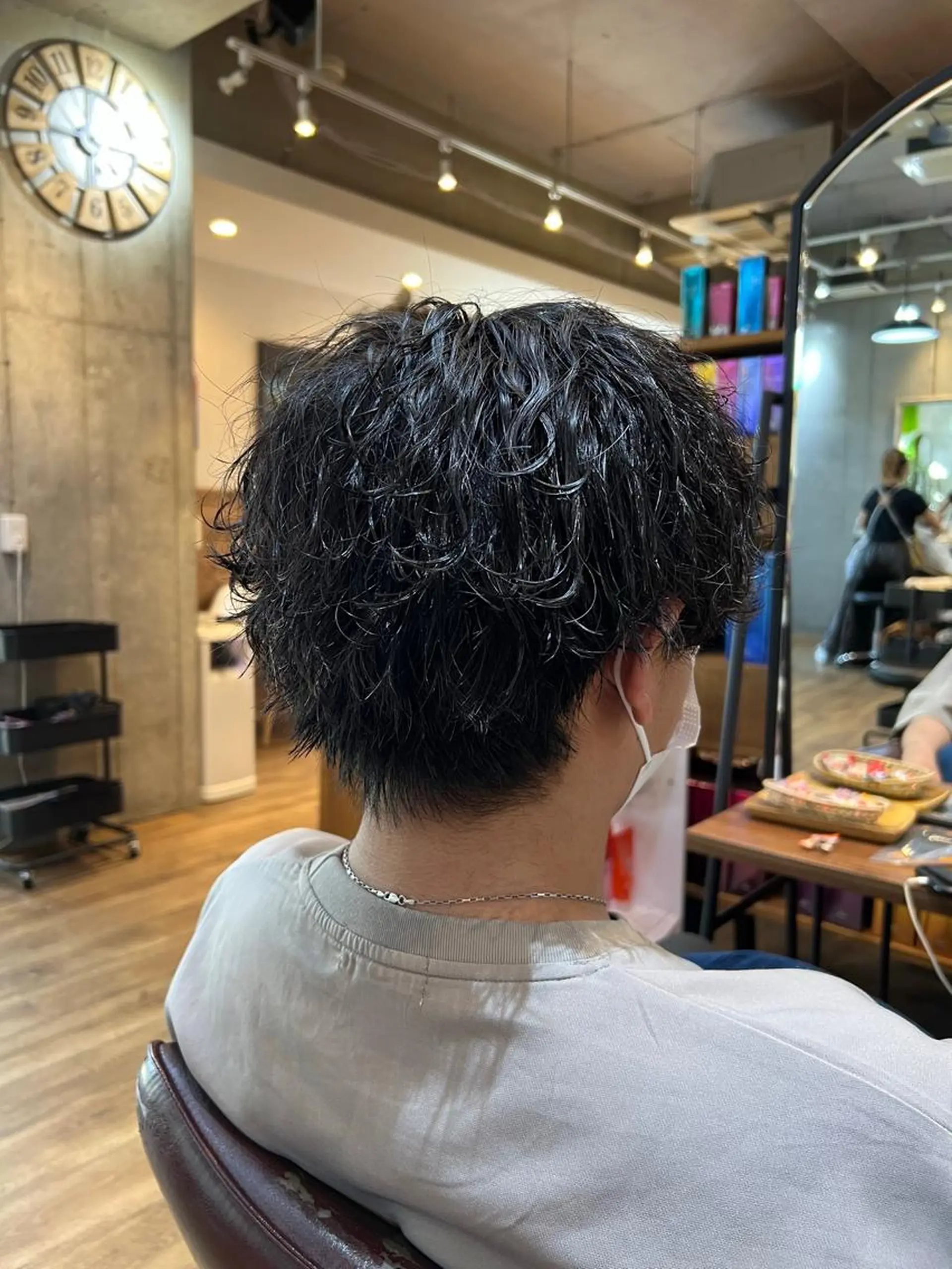 パーマ メンズ 高橋 竜也のヘアスタイル