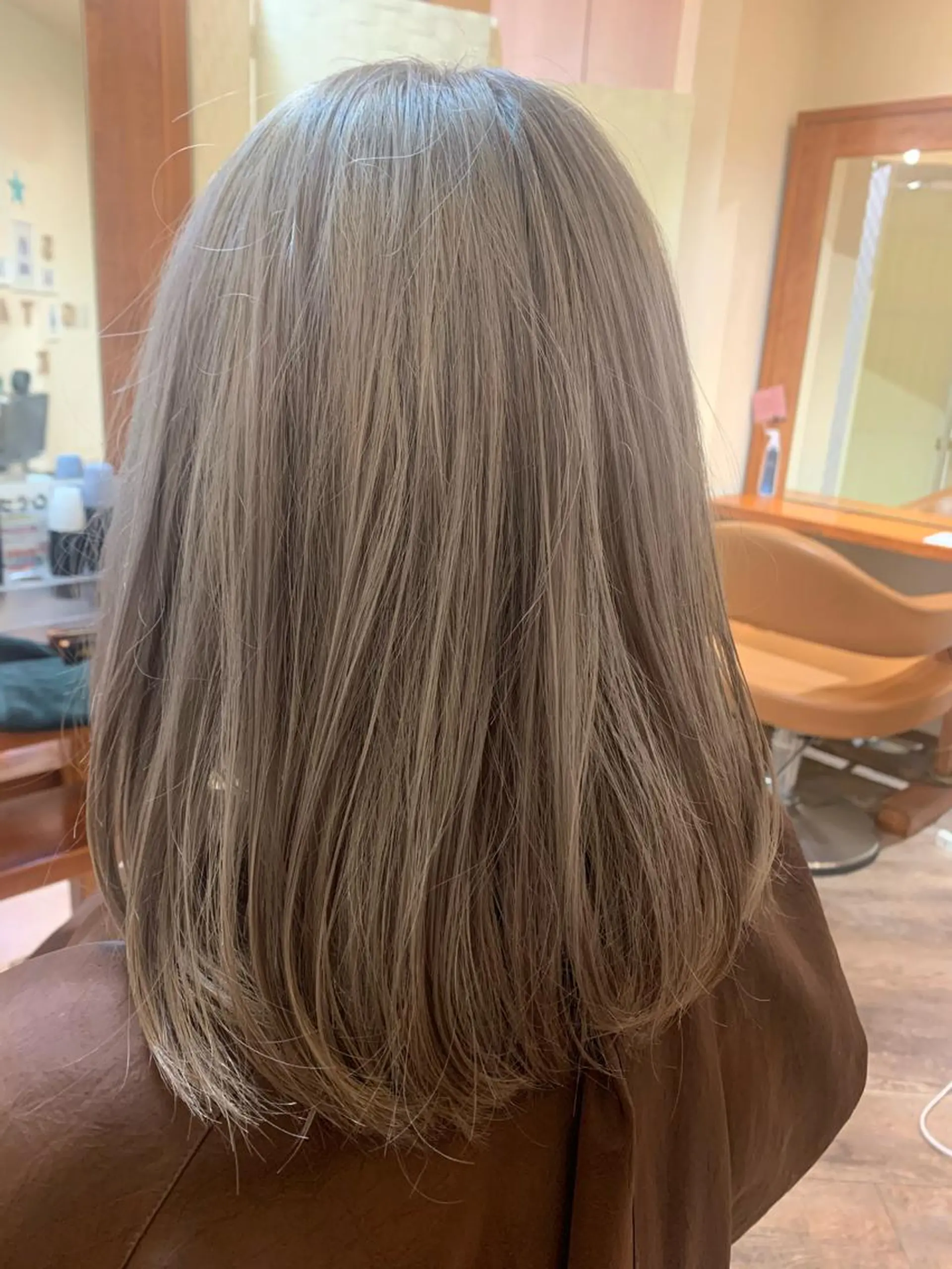 ロング 田畑 優希のヘアスタイル