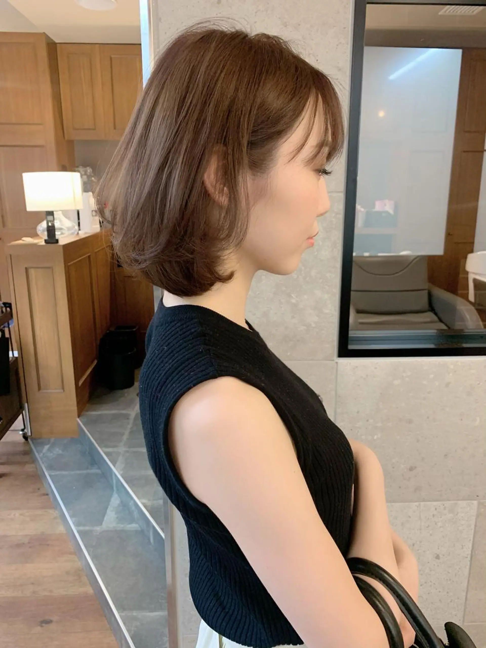 ミディアム 開發 智也のヘアスタイル