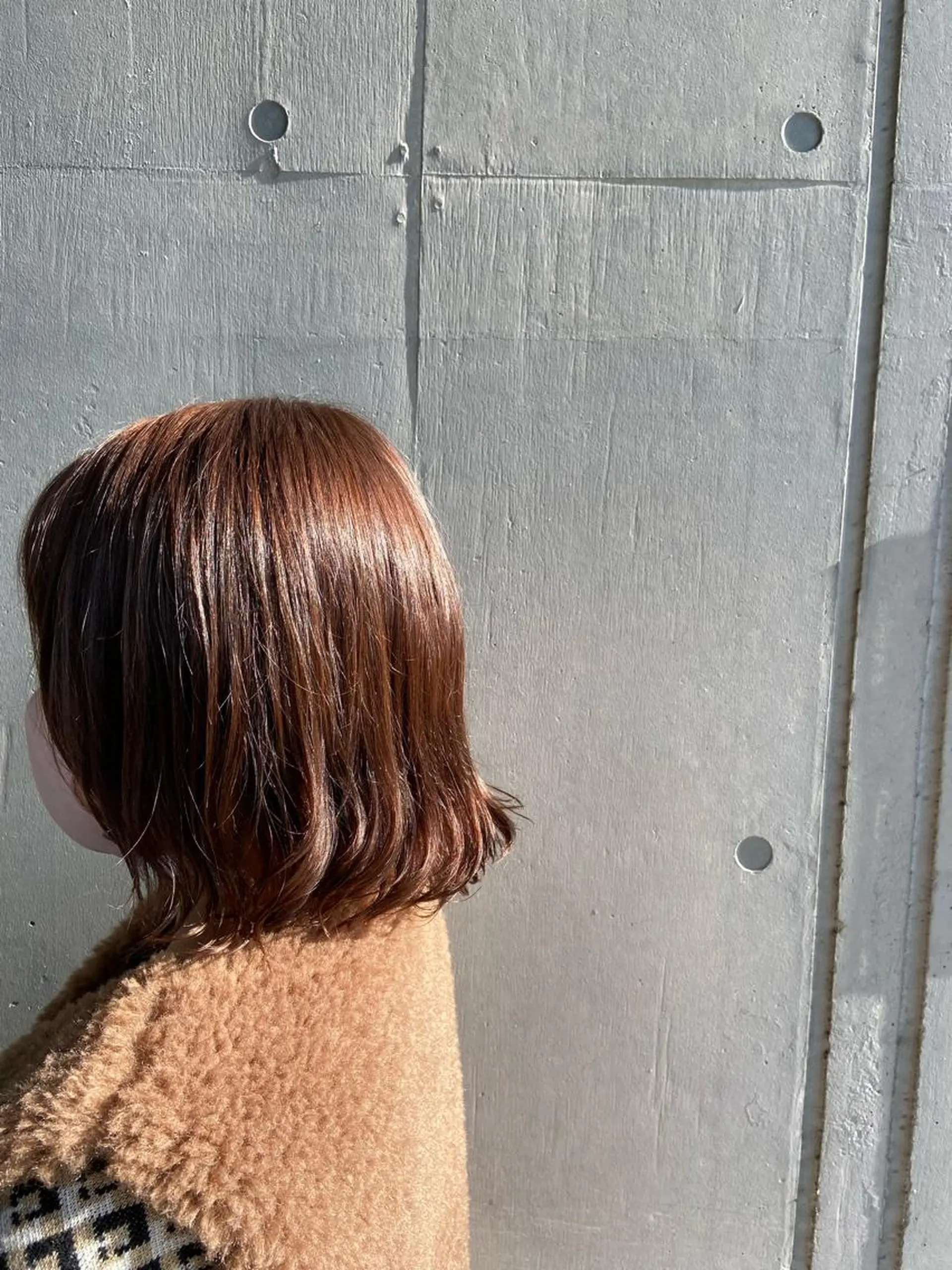 ミディアム カラー ミディアムパーマ アッシュ パープルカラー カット ヘアカラー 大人女性の艶カット カラー/菊池柊真🌟のヘアスタイル