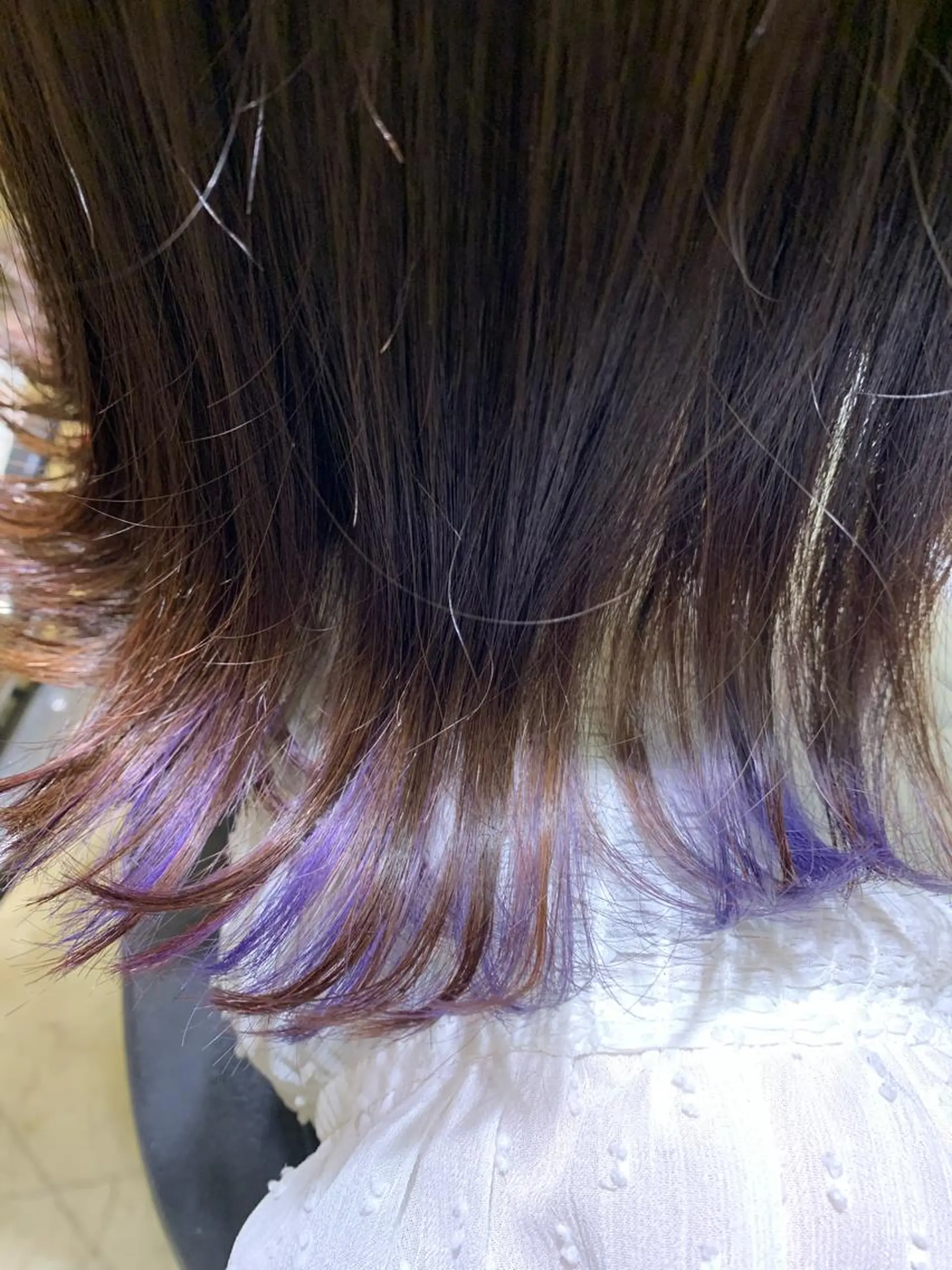 ミディアム カラー ヘアアレンジ メンズ ネイル メンズインナーカラー デザインカラー インナーカラー ヘアカラー トリートメント Sia中野新橋 『JUNYA』のヘアスタイル