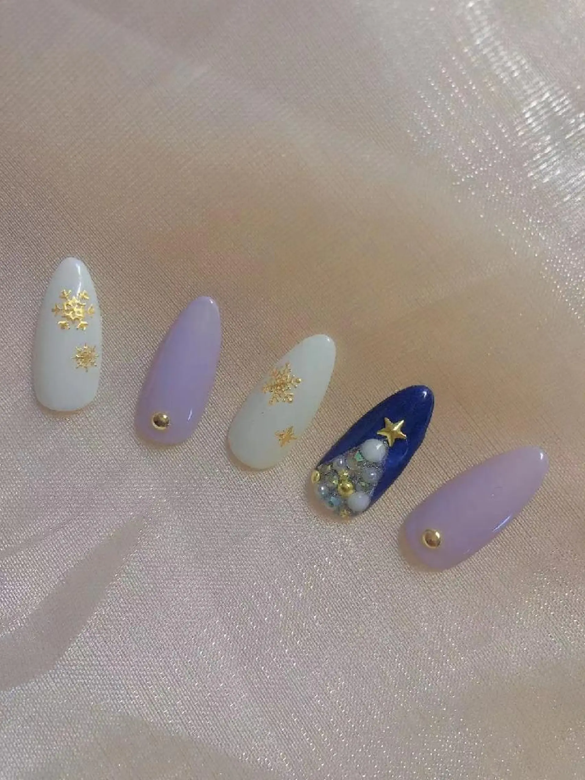 ネイル 冬ネイル クリスマス Ali 新小岩 ネイル専門のネイルデザイン