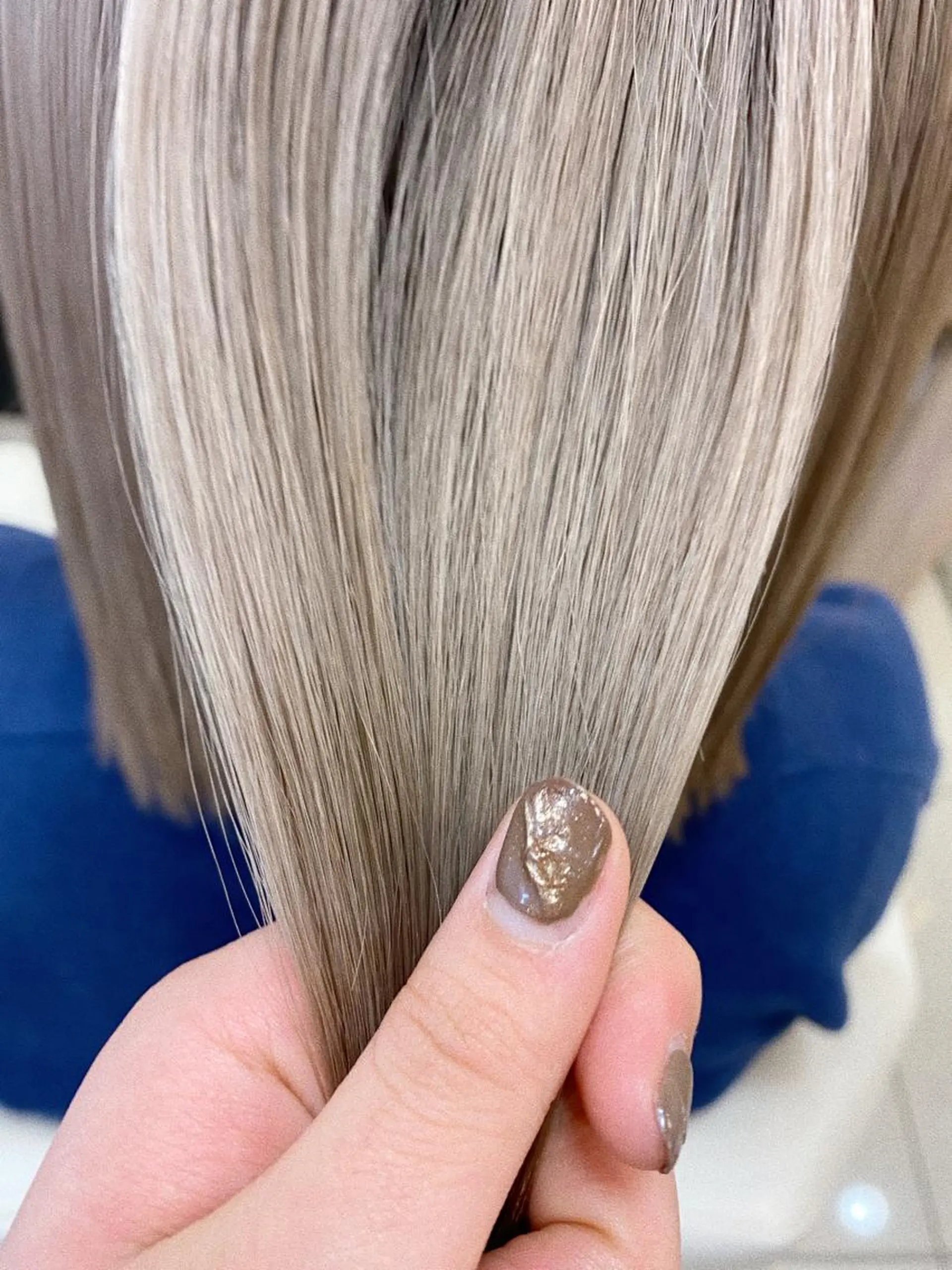 カラー ブリーチカラー/ベー ジュ/Hono🦖のヘアスタイル