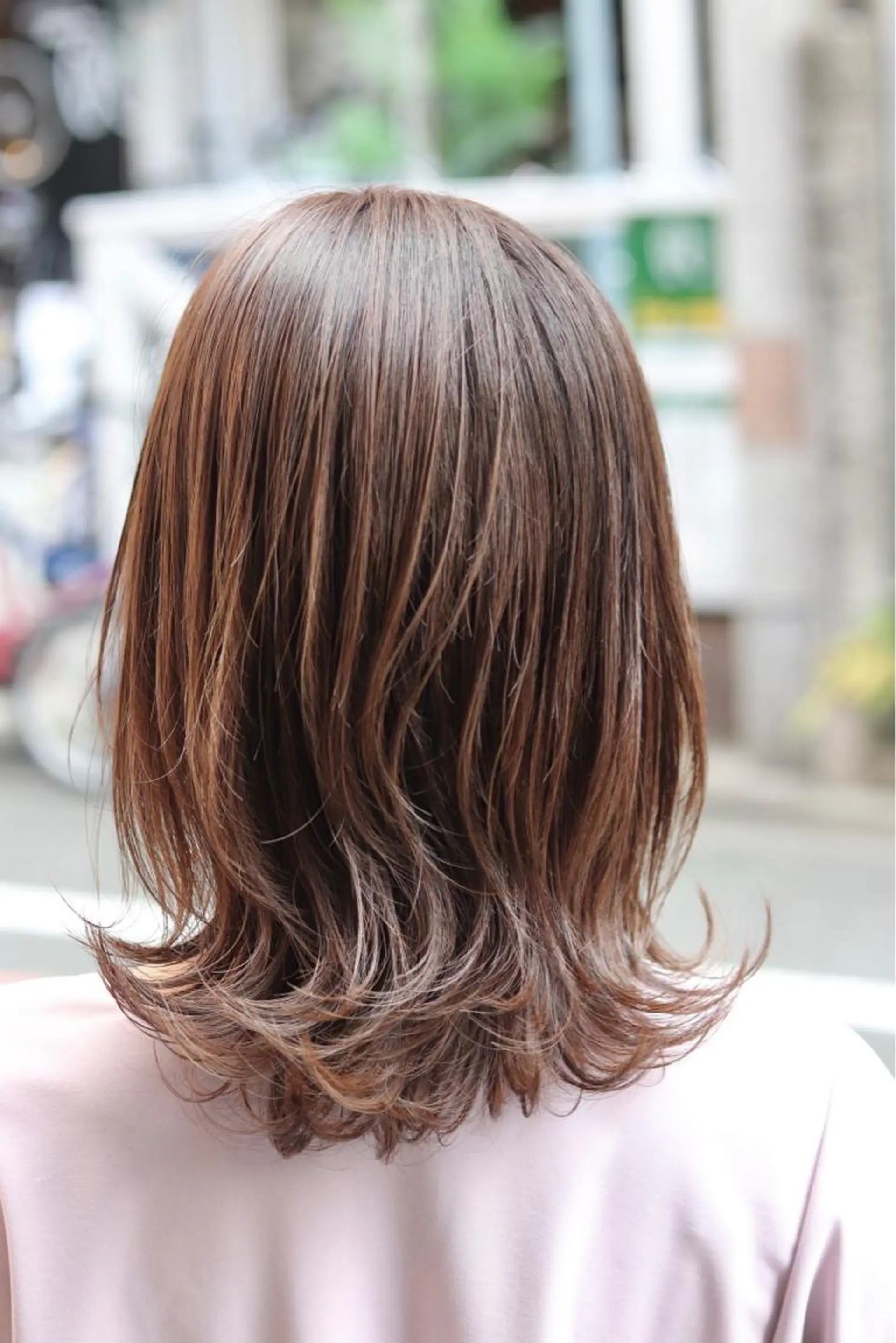 ミディアム カラー ヘアアレンジ 川内 政人のヘアスタイル