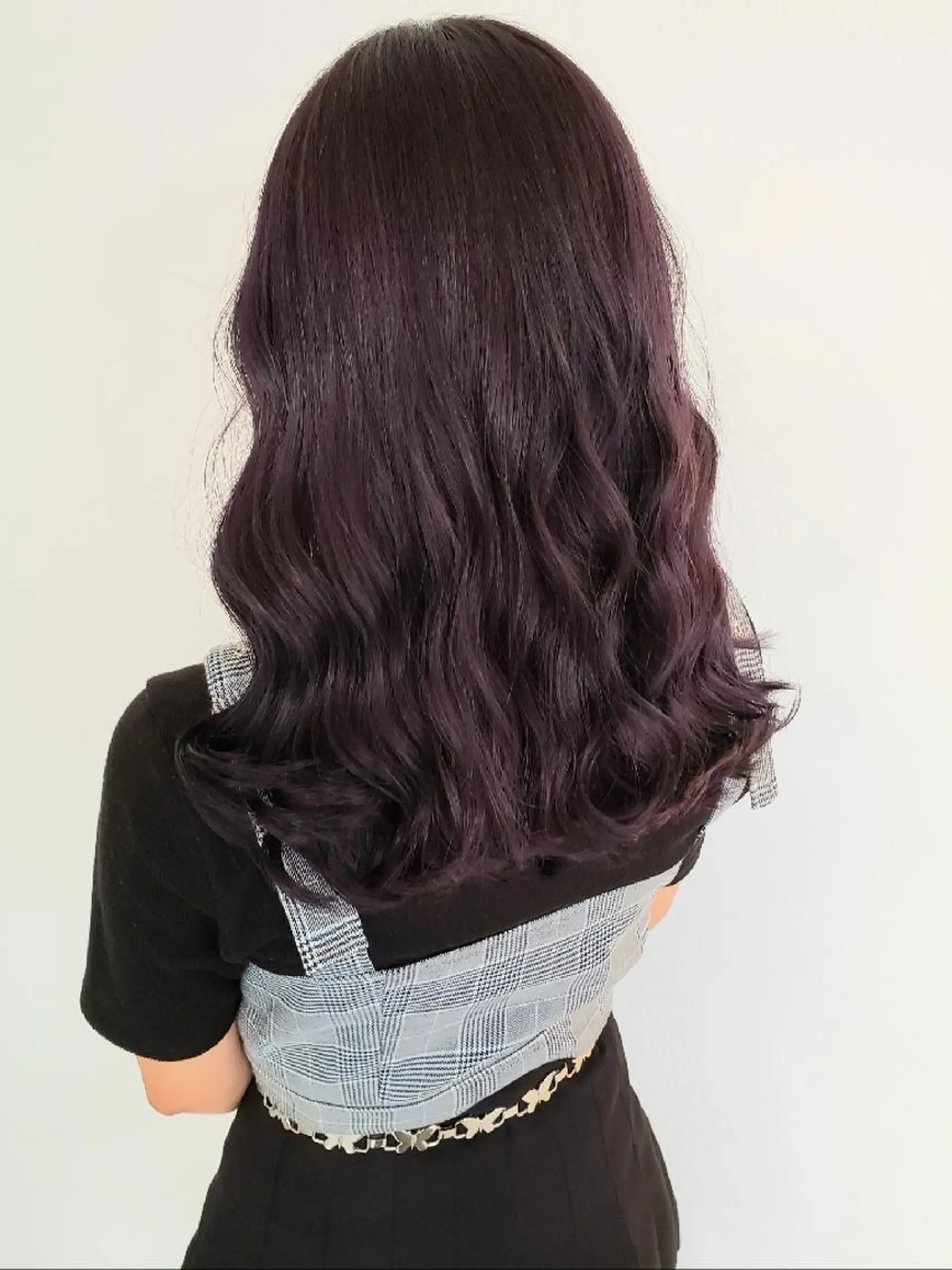 ロング カラー ヘアアレンジ ボルドーカラー ヘアカラー トリートメント 成瀬 弘光のヘアスタイル