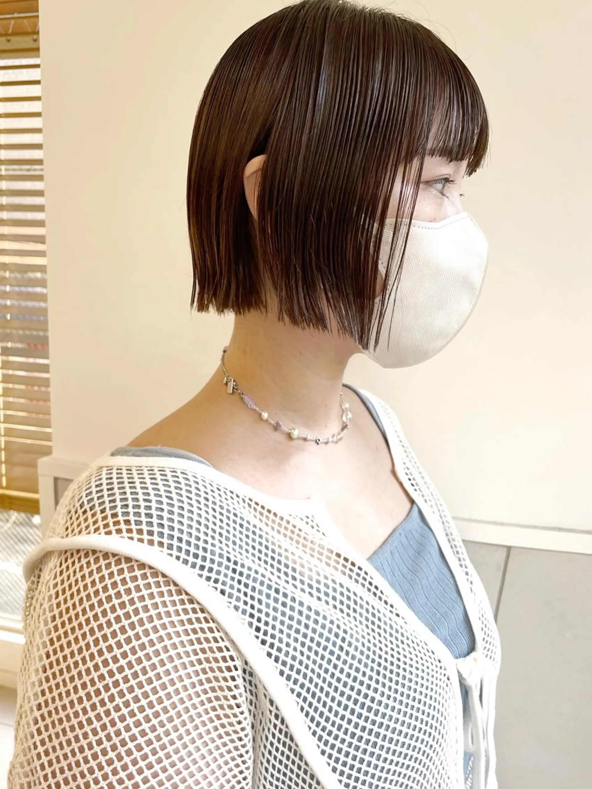 ショート カラー カット ヘアカラー トリートメント 齋藤 咲のヘアスタイル