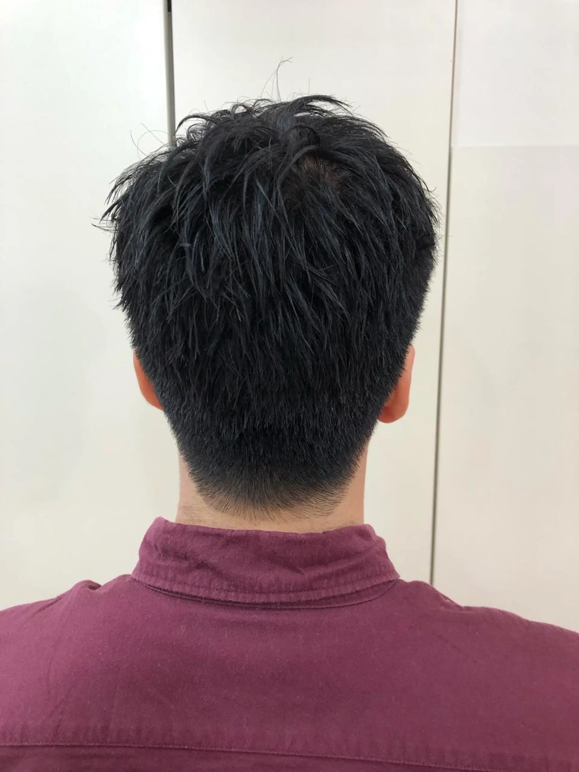 ショート メンズ カット ヘアカラー 韓国風カット osugiのヘアスタイル