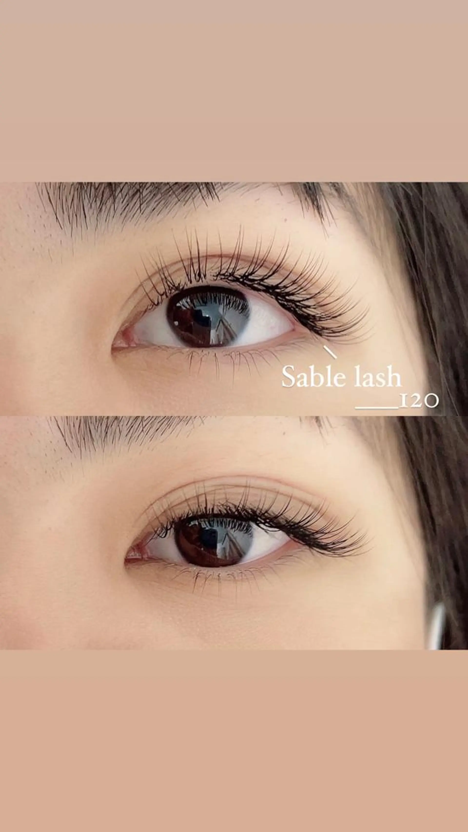 マツエク・マツパ muse nana 全国大会出場経験ｱﾘのマツエク・マツパデザイン