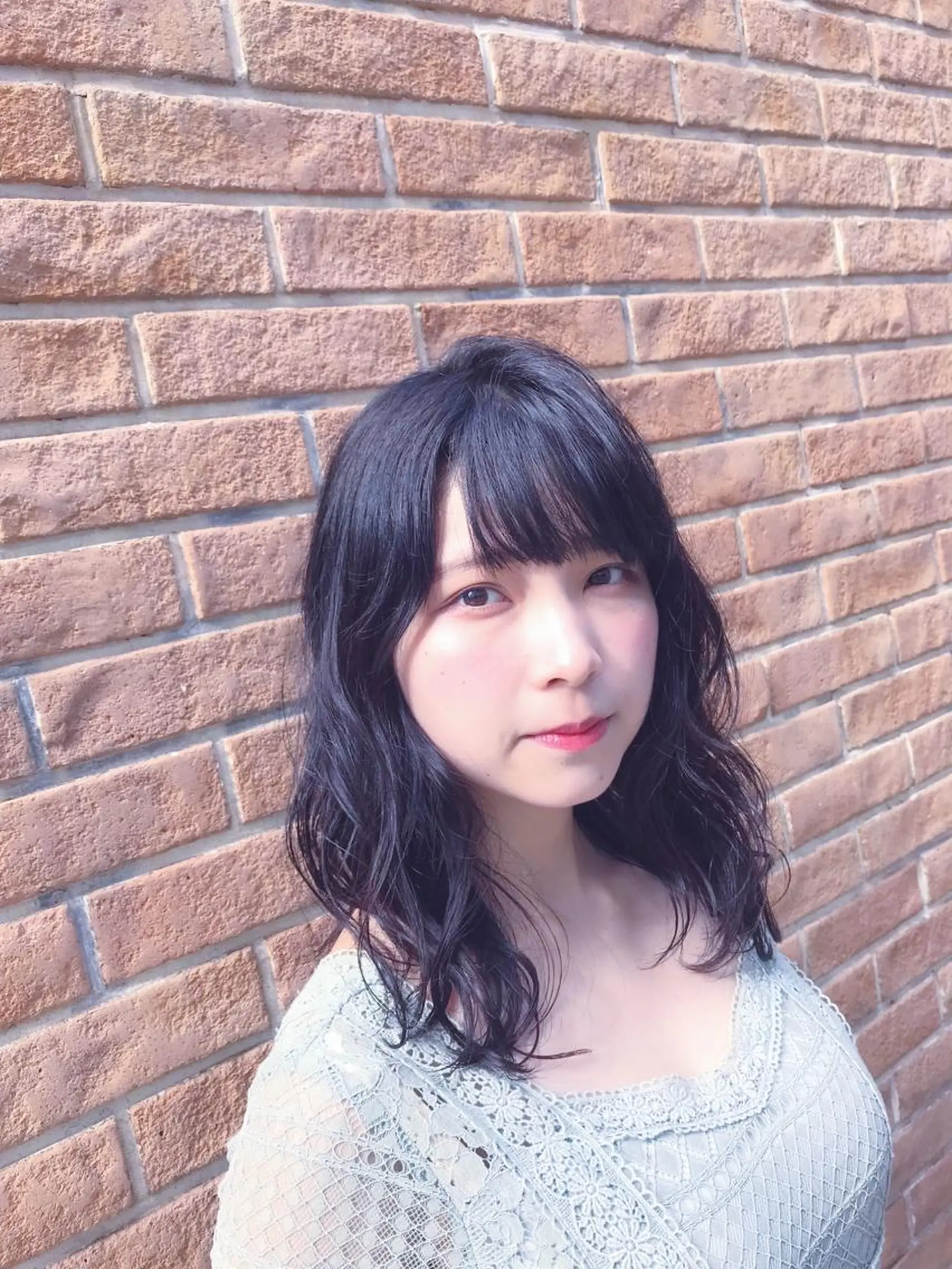 ミディアム カラー メンズブリーチカラー /パーマ ごーた立川のヘアスタイル