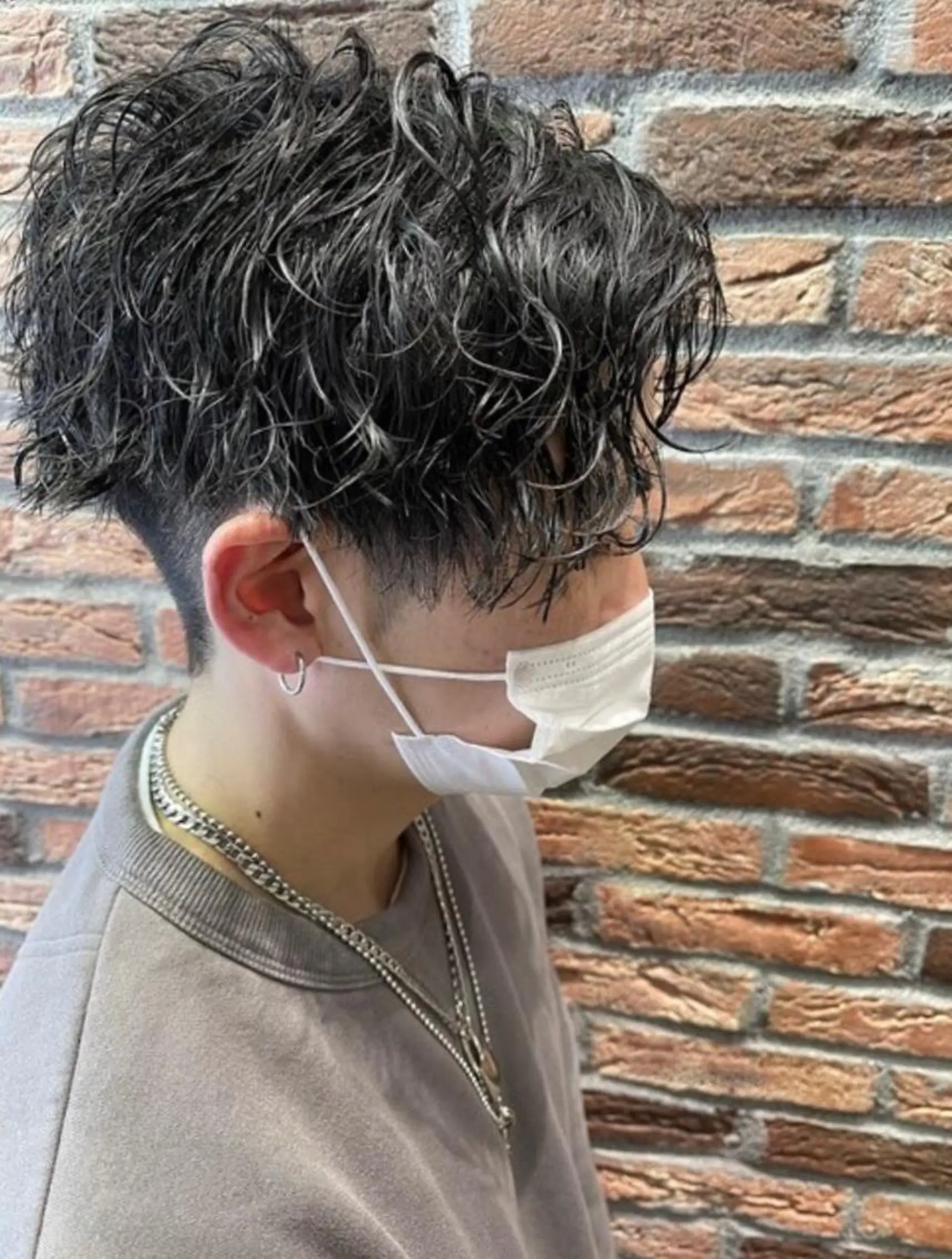 ショート パーマ メンズ newi町田 /yukiのヘアスタイル