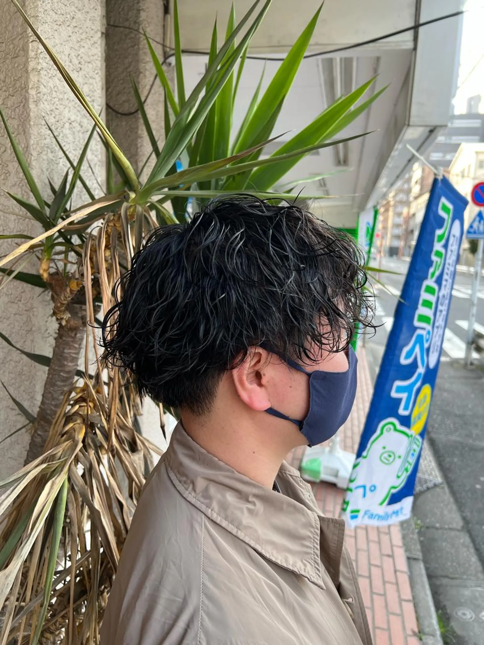 ショート パーマ メンズ 💫メンズ特化💫 クロカワリュウセイのヘアスタイル