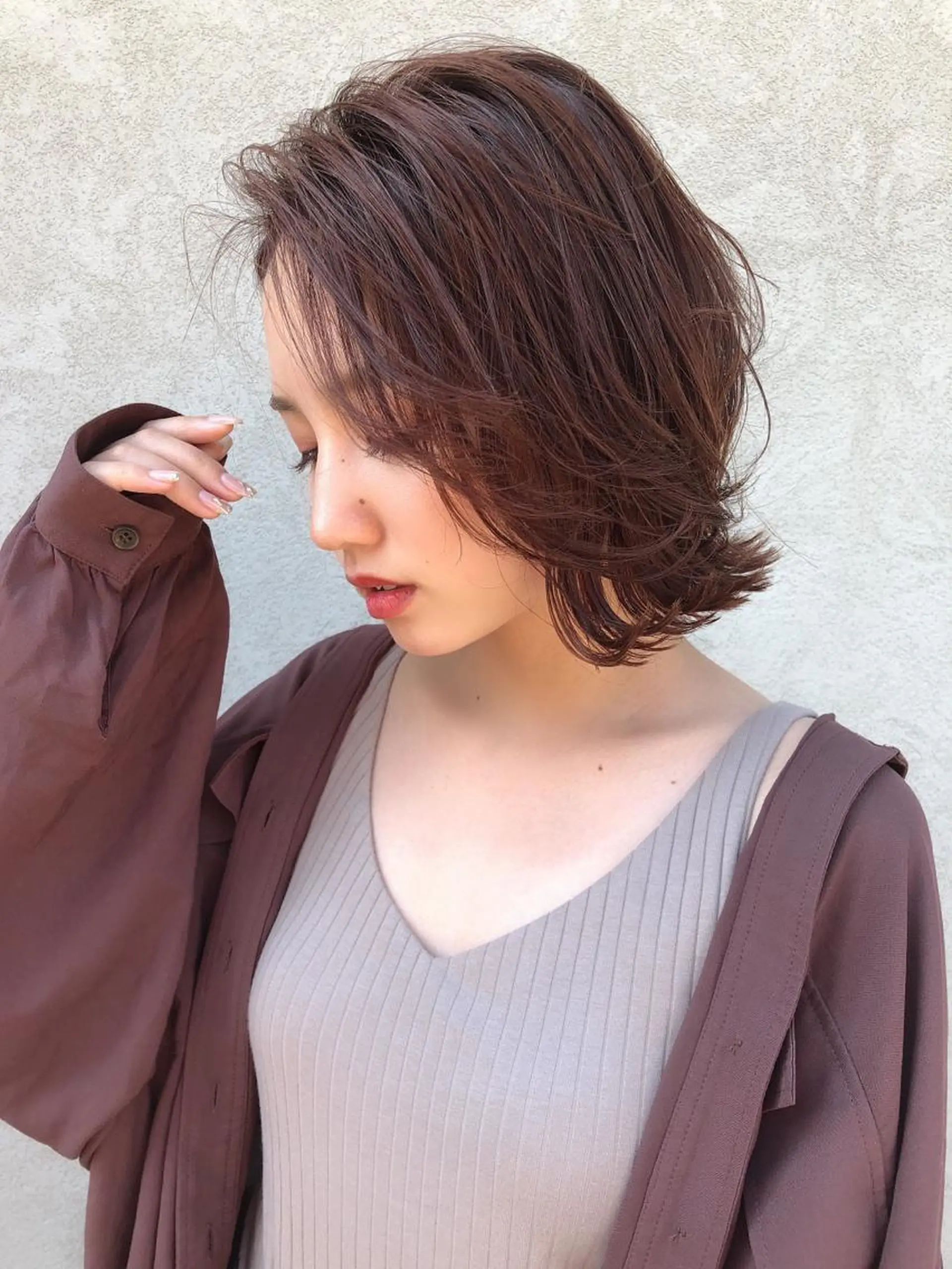 ショート カラー chiaki .のヘアスタイル
