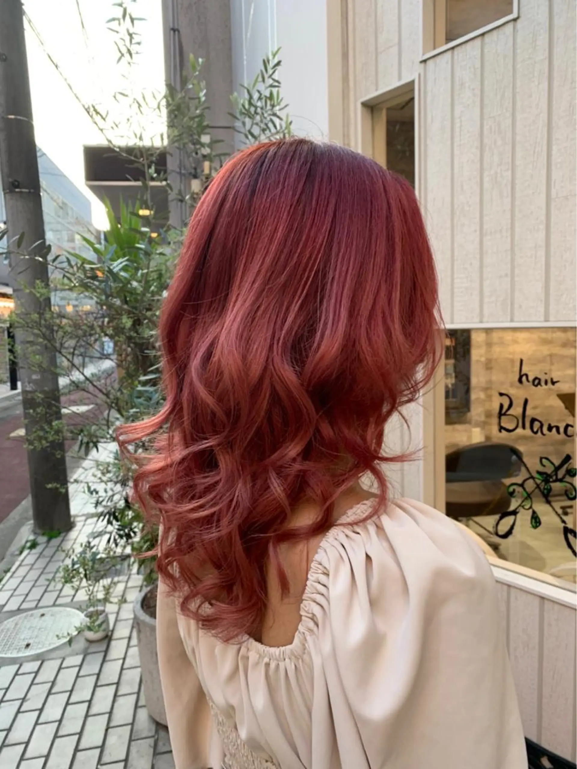 セミロング カラー 🫟Blanco🫟 Color&Careのヘアスタイル