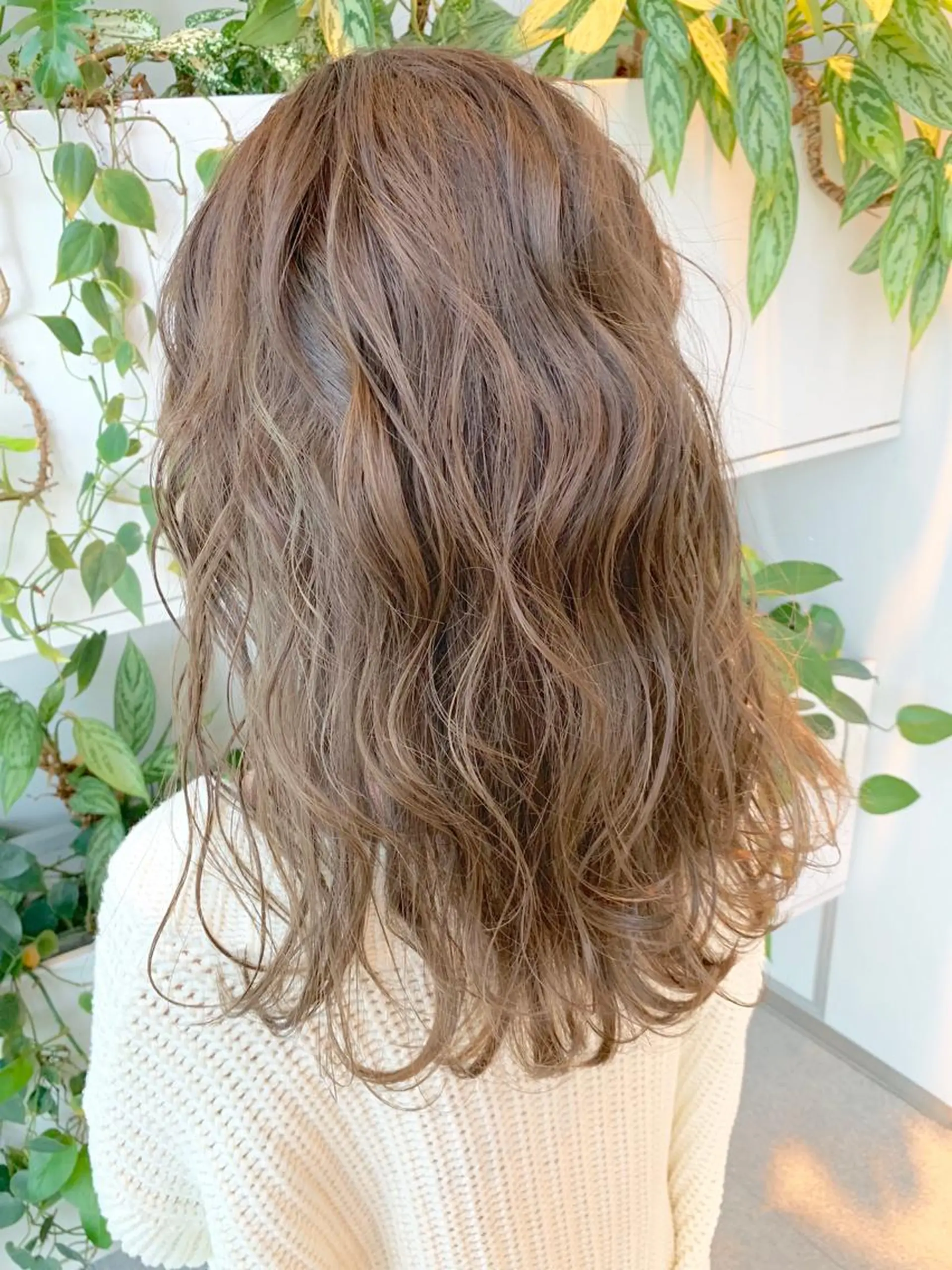 ミディアム カラー ベージュカラー ヘアカラー トリートメント 東北No.1完全個室 💐梶谷社長のヘアスタイル