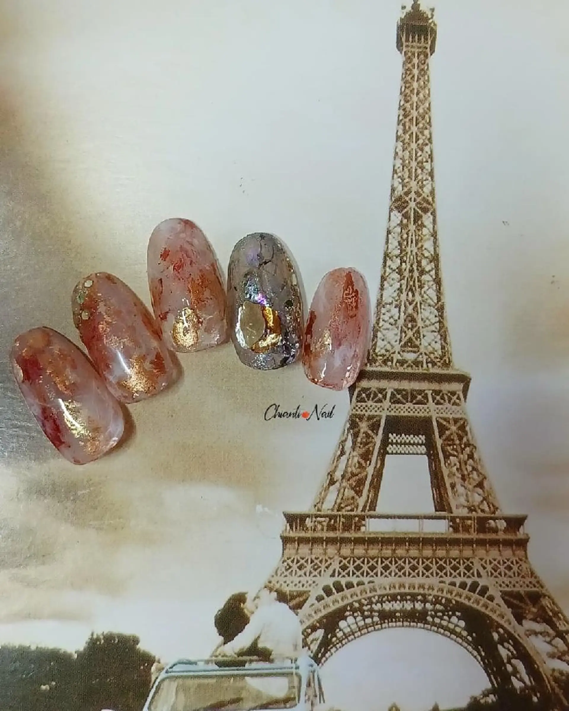 ネイル ニュアンスネイル Chianti Nailのネイルデザイン