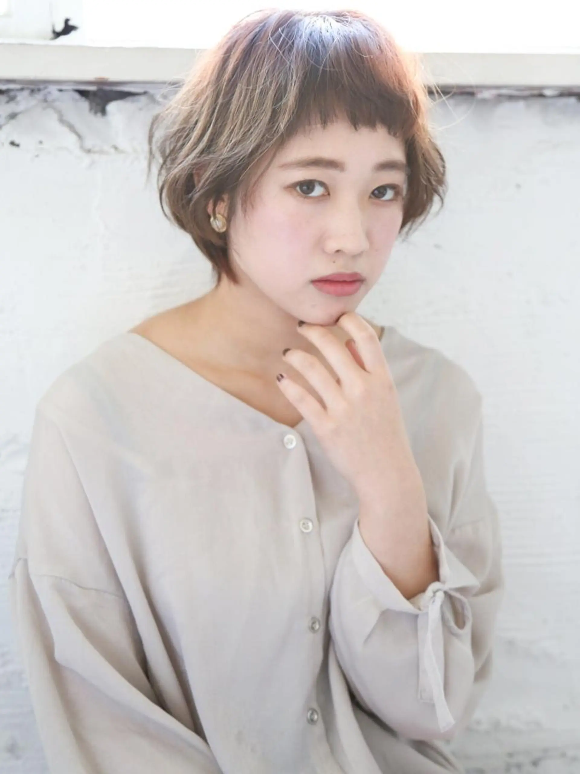 ショート 石渡このみ 🍊レイヤーカットのヘアスタイル