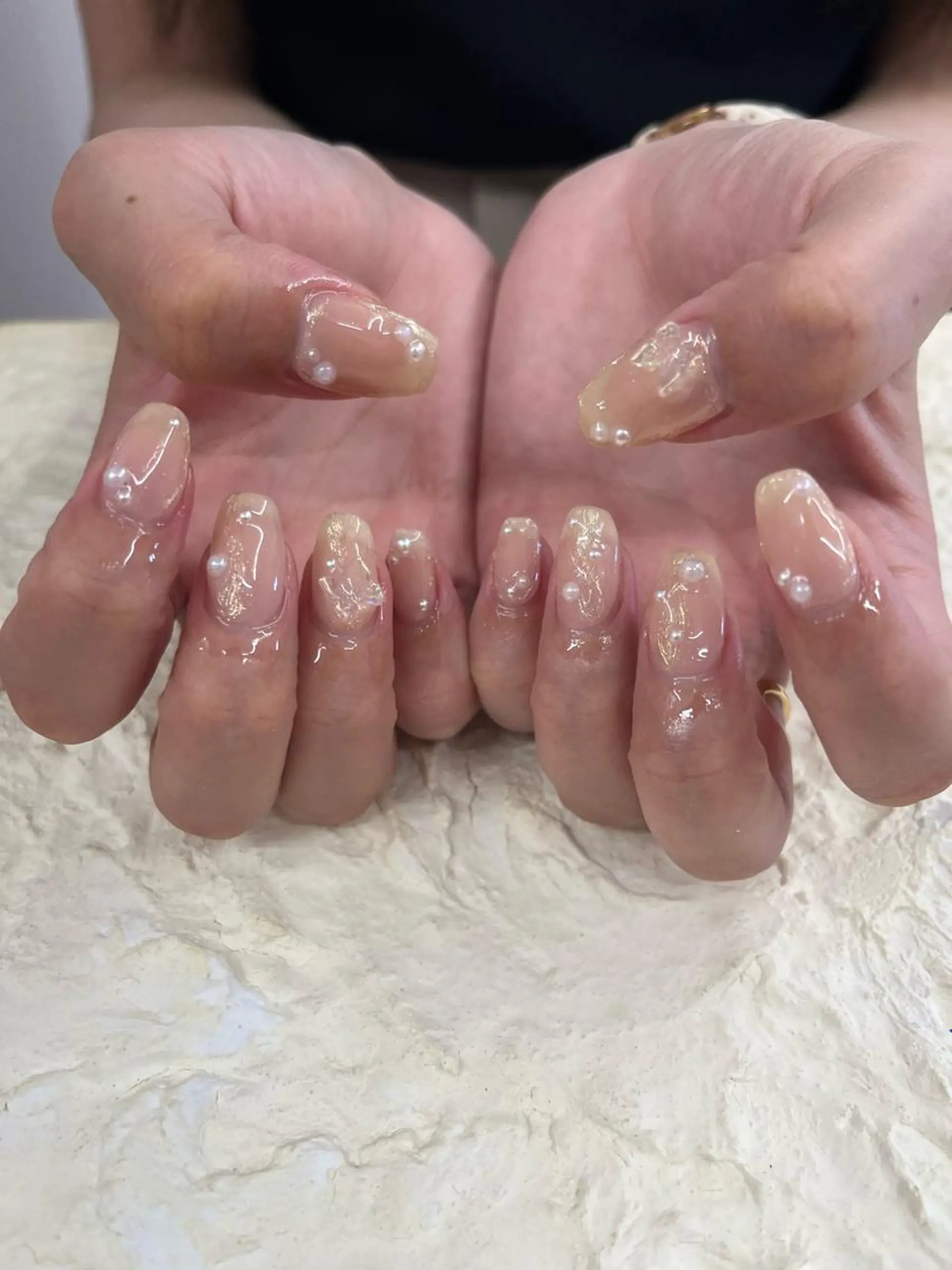 ネイル ワンホンネイル nail* runa🌻のネイルデザイン