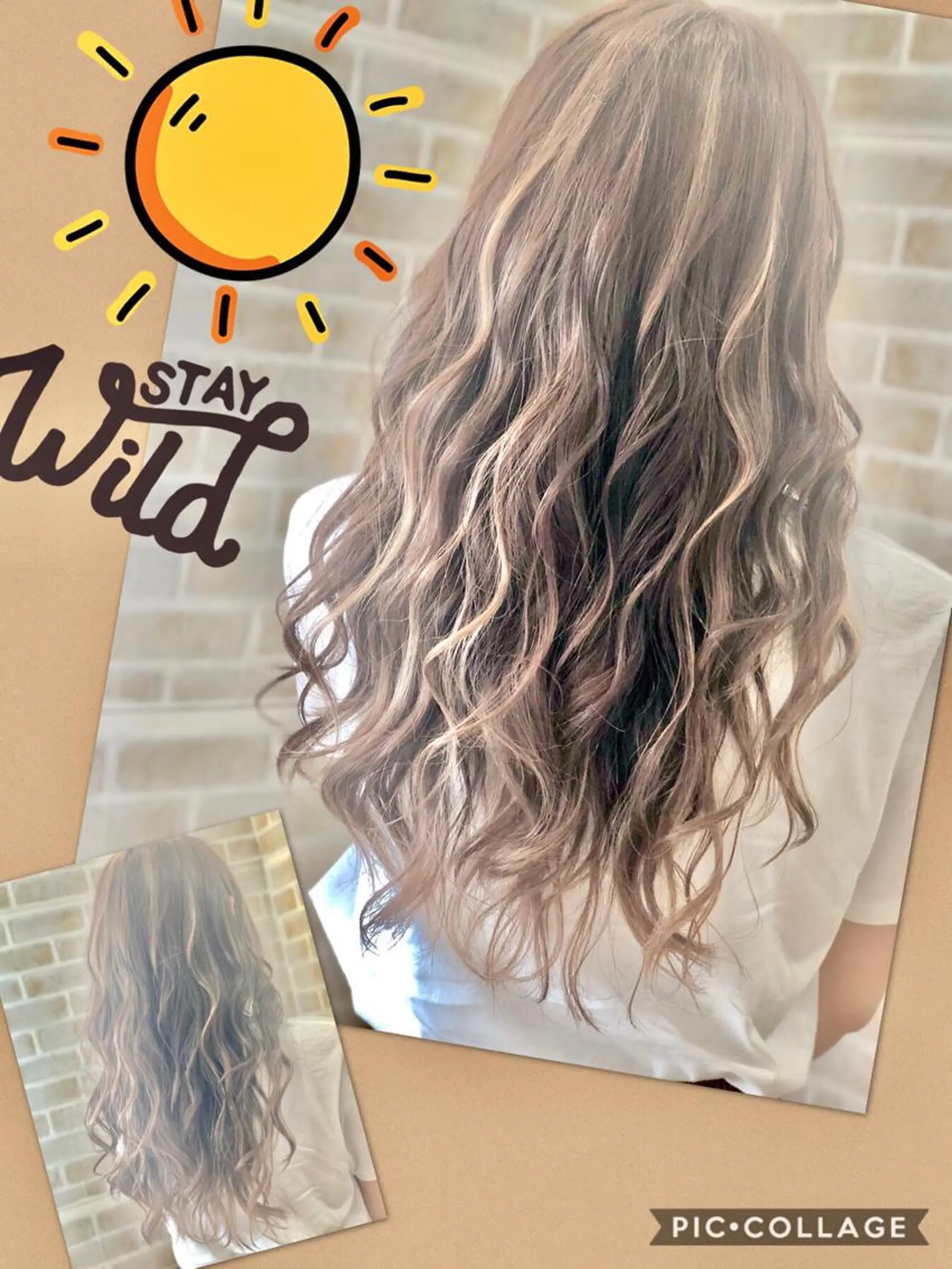 ロング カラー 透明感カラー ハイライトカラー イルミナカラー 外国人風カラー ハイライト ヘアカラー トリートメント ヘアセット 永島 桜のヘアスタイル