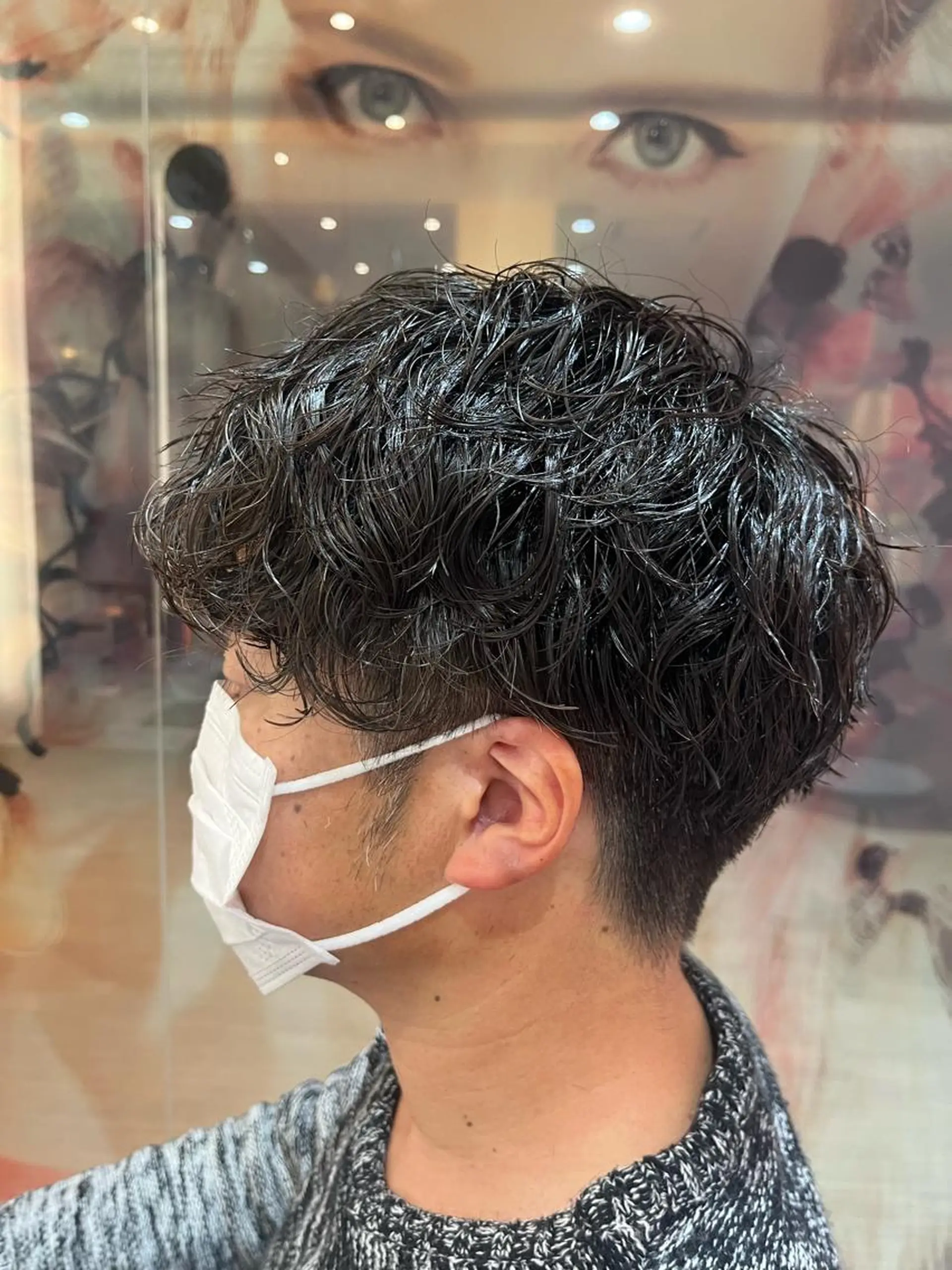 パーマ メンズ ASAMI /MaisonINEのヘアスタイル