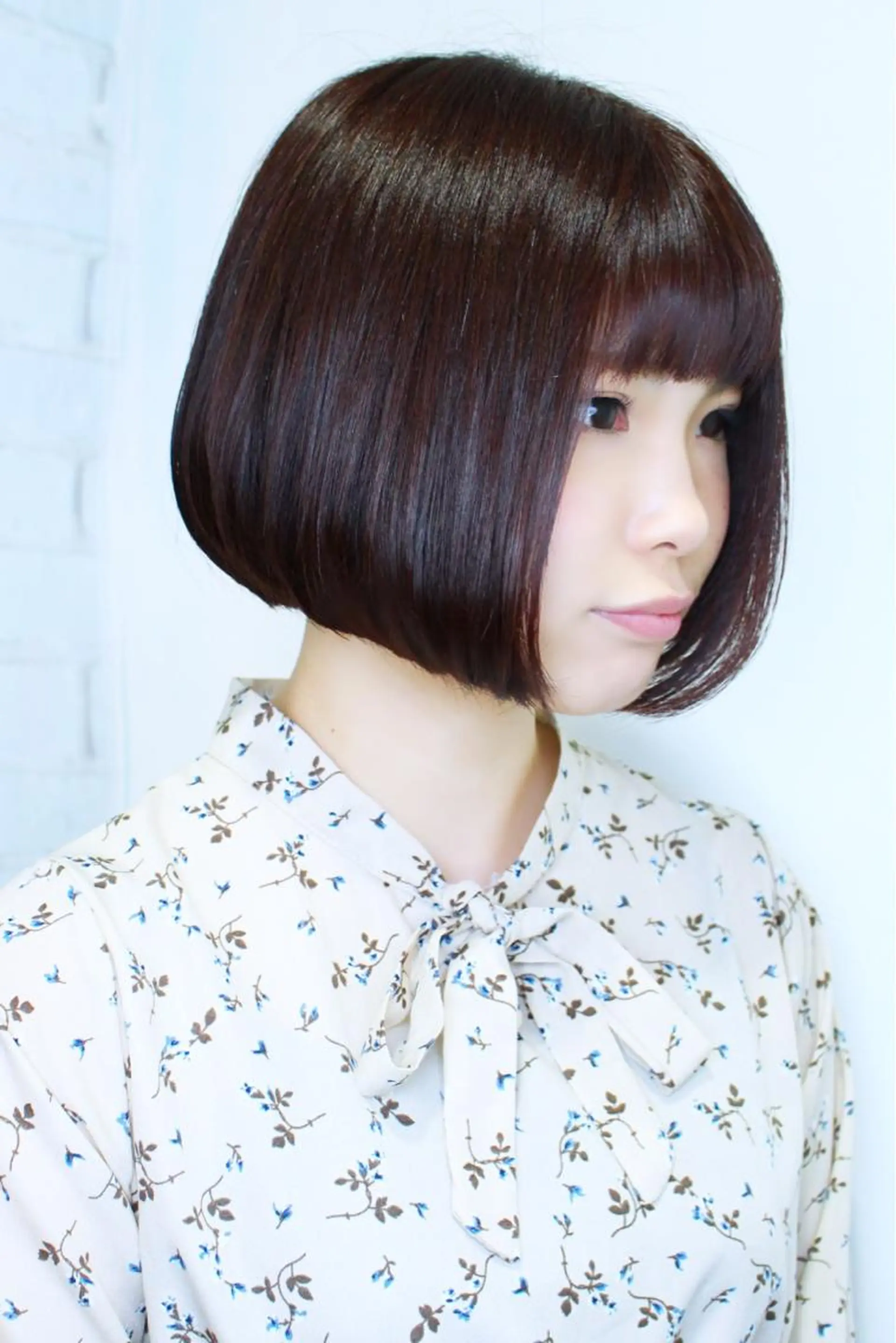 ミディアム カラー ボブ 似合わせカット ⭐️バッサリカット モデル募集⭐️佐野のヘアスタイル