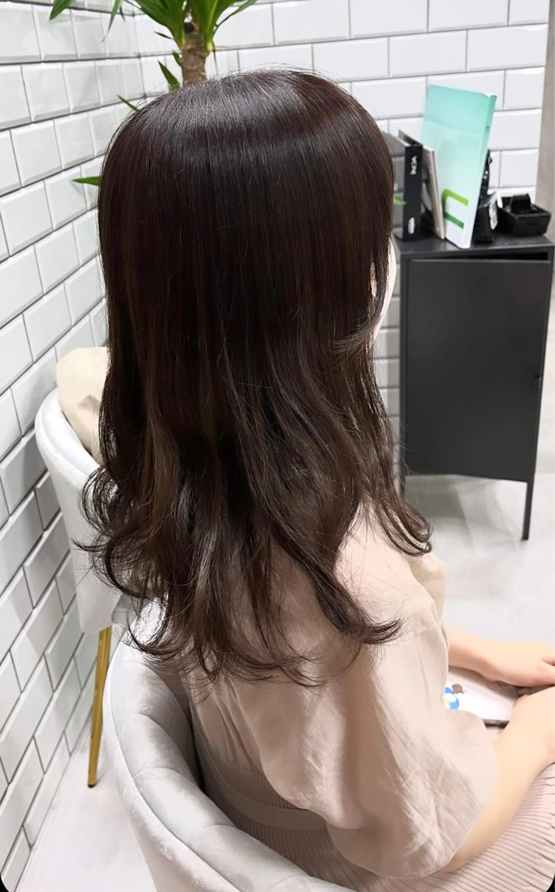 ロング カラー ヘアアレンジ カット ヘアカラー トリートメント newi赤羽 HINATAのヘアスタイル