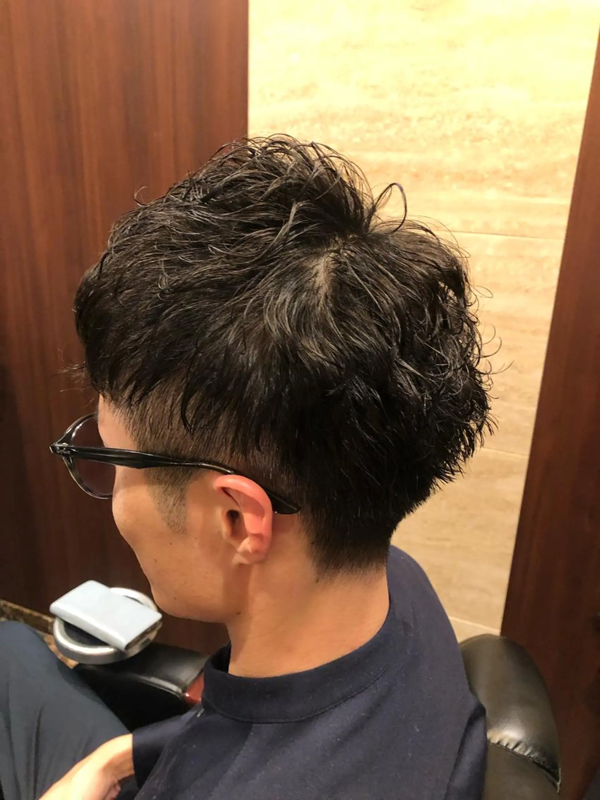 ショート パーマ 正野 菜津美のヘアスタイル