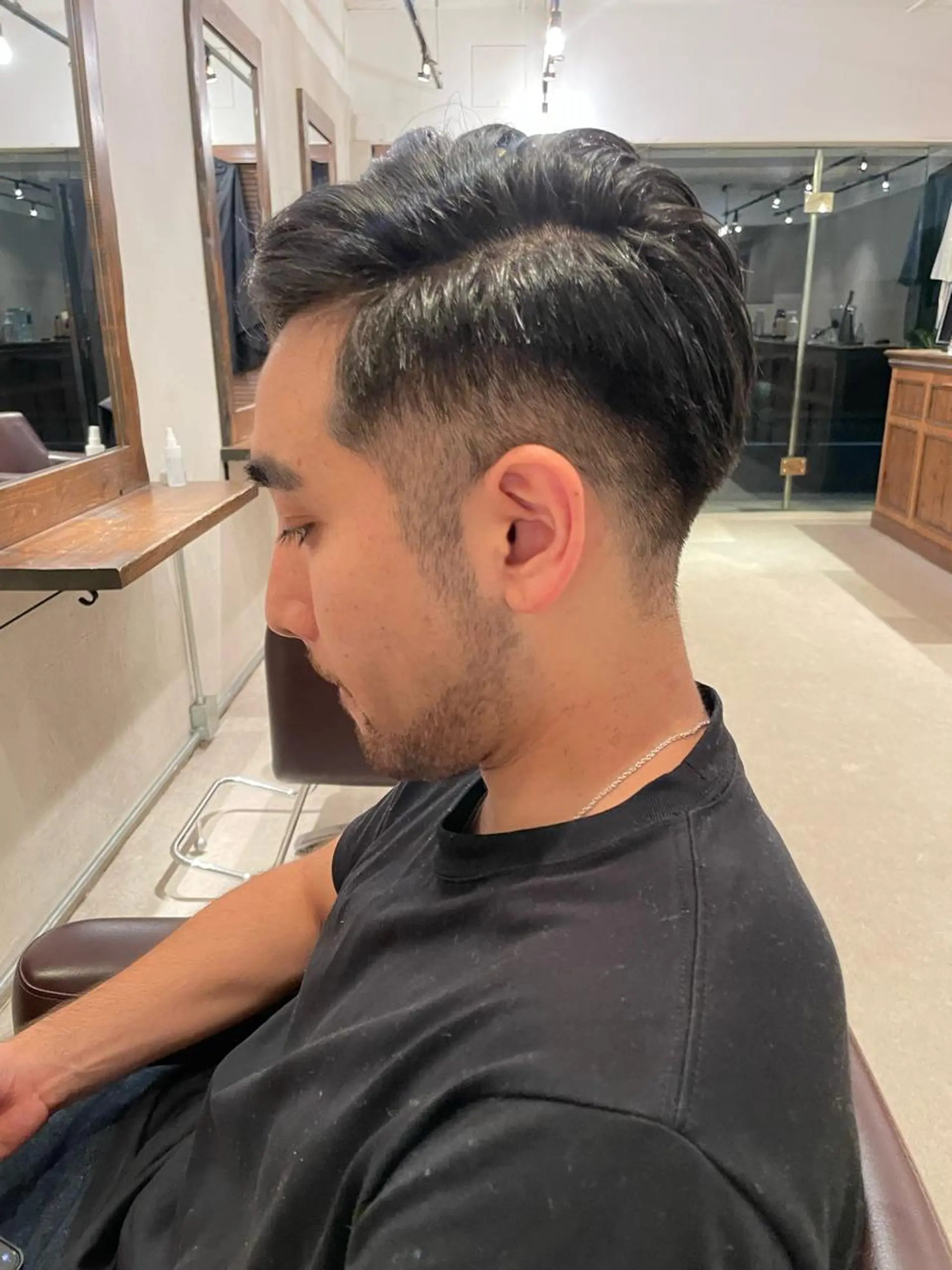 ショート メンズ フェードカット カット 鎌田 愛のヘアスタイル