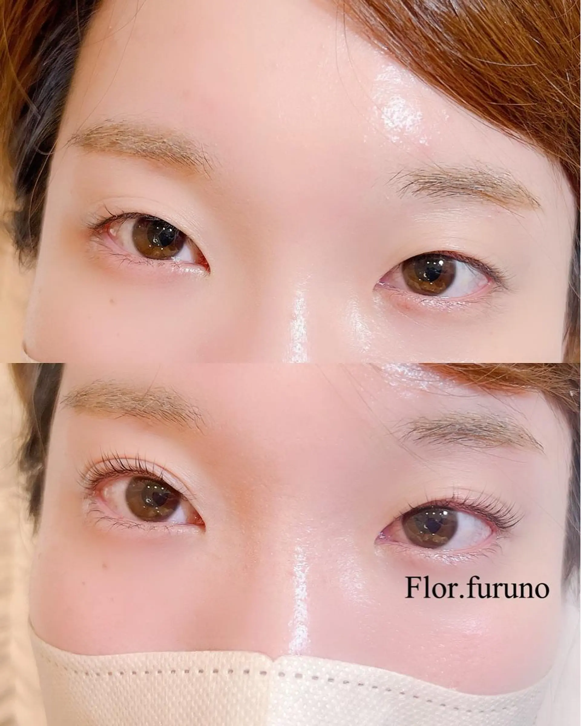 マツエク・マツパ アイブロウ パリジェンヌラッシュリフト マツパ Flor上大岡 *フルノ リナ*のマツエク・マツパデザイン