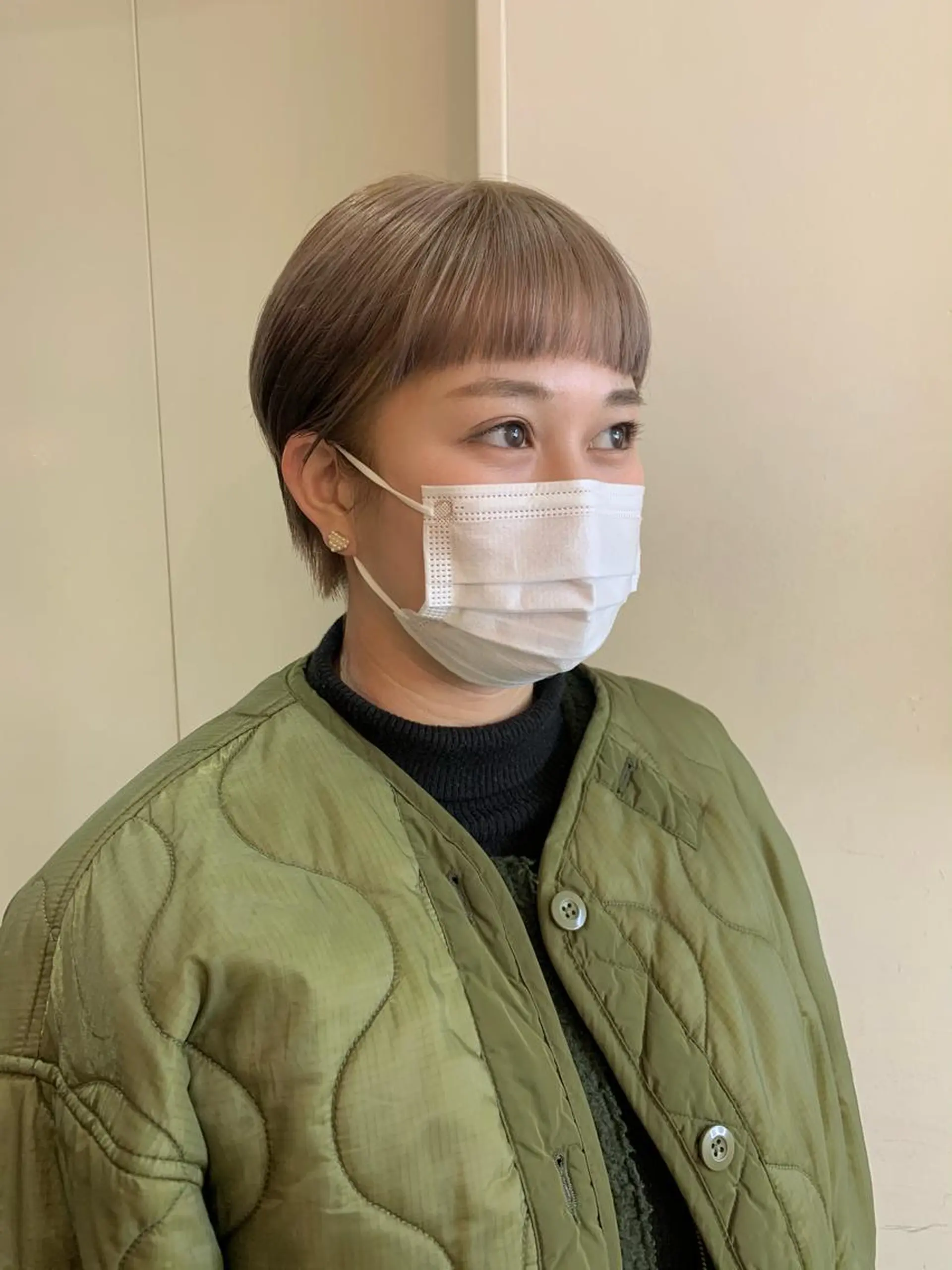 ショート ショートボブ ボブ ショートヘア カット 桃果 momokaのヘアスタイル