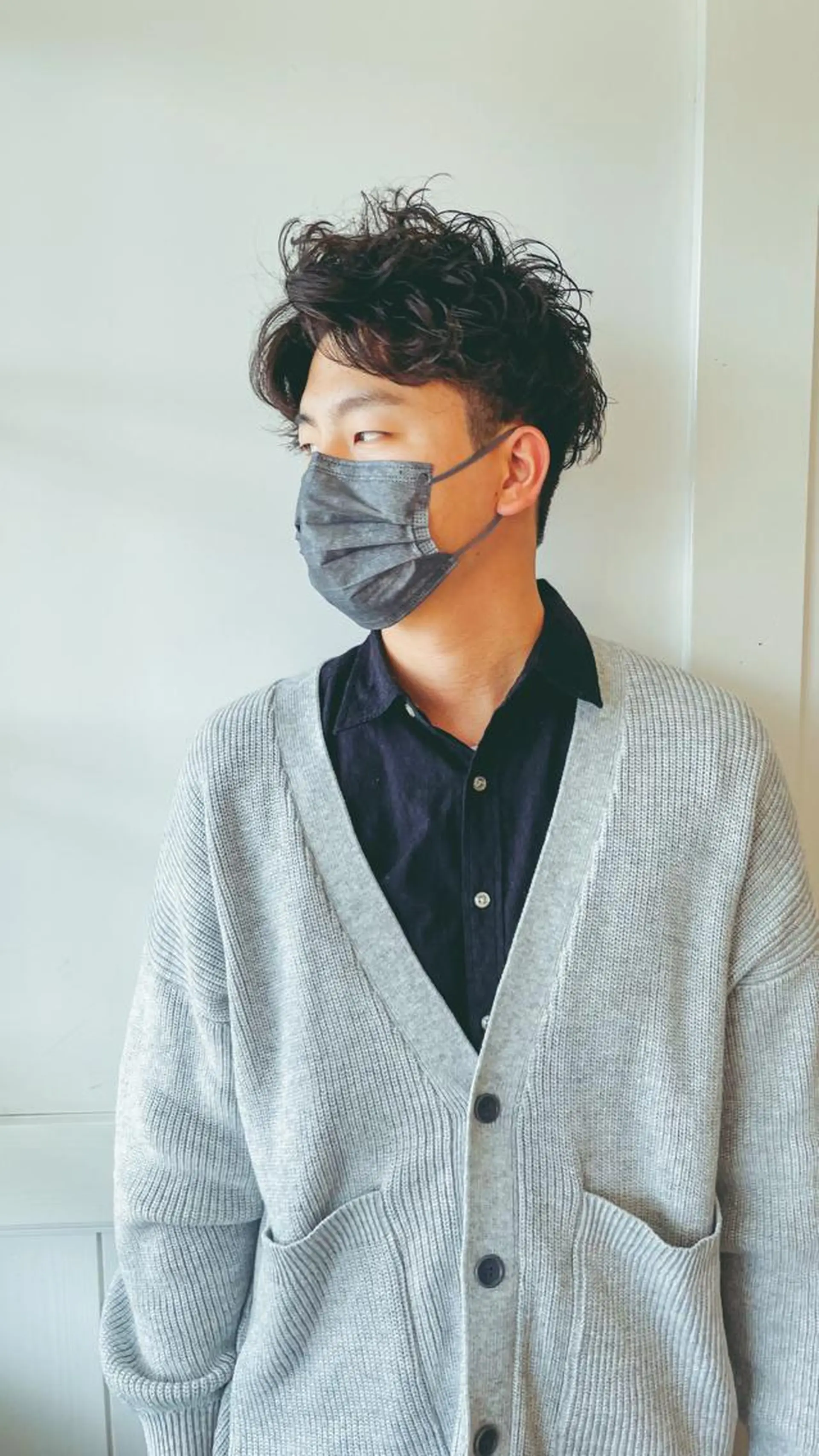 ショート パーマ メンズ 吉田 浩太郎のヘアスタイル