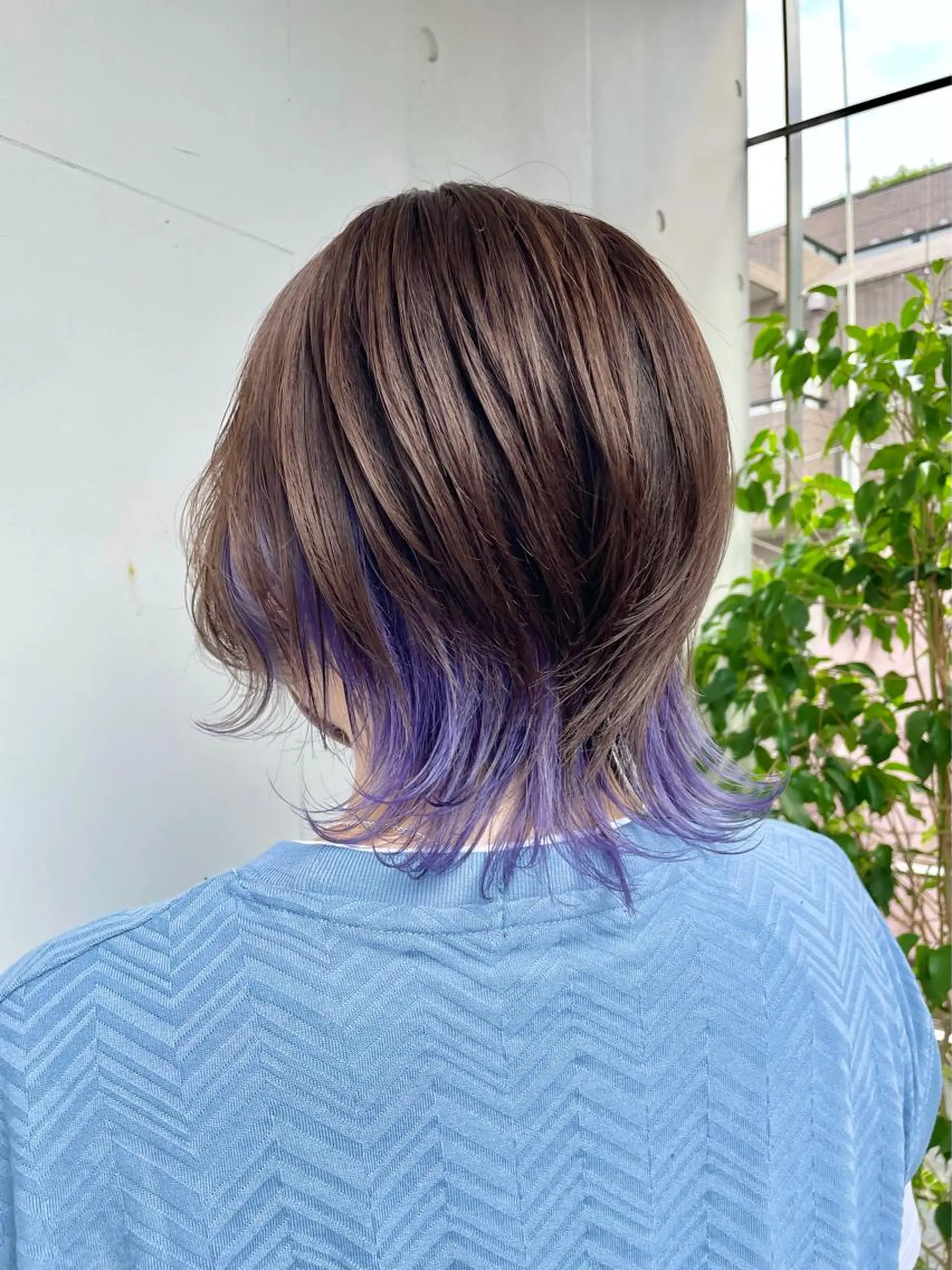 ミディアム カラー ダブルカラー インナーカラー カット ヘアカラー トリートメント もにか🌞原宿/渋谷 🌝ブリーチカラーのヘアスタイル